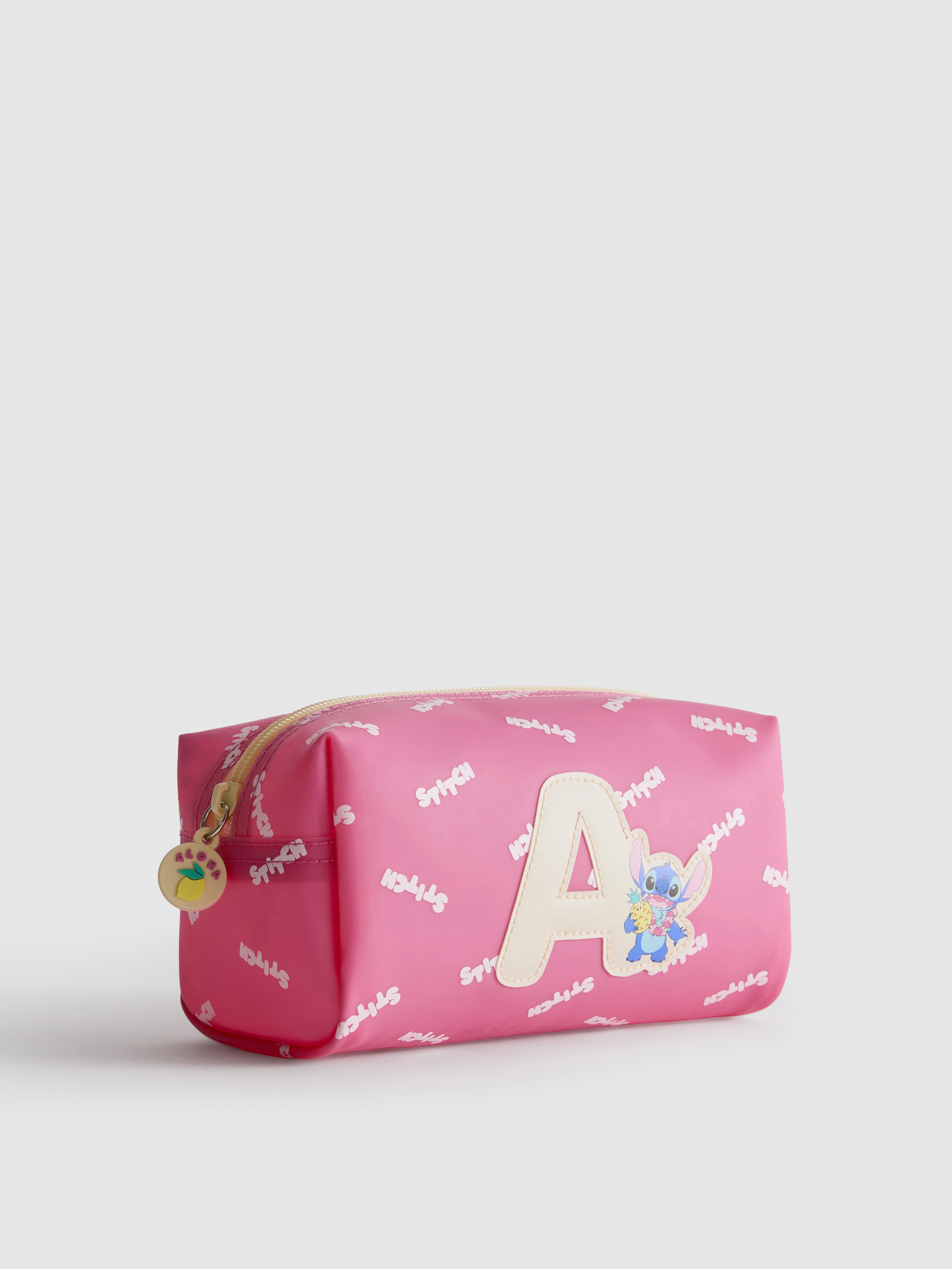 Trousse à crayons à initiale Disney Stitch