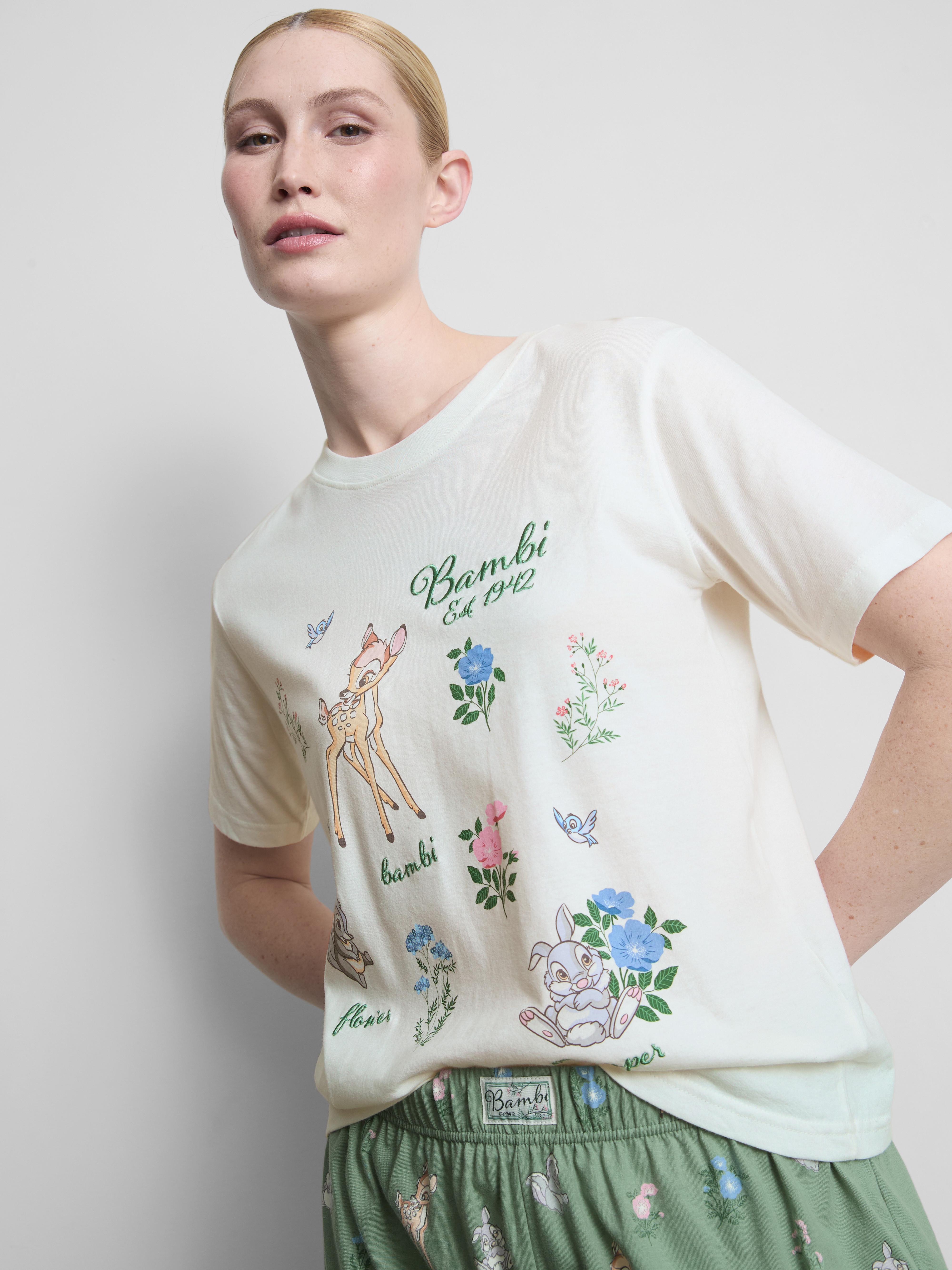 Disney’s Bambi Cotton Shorty Pajamas