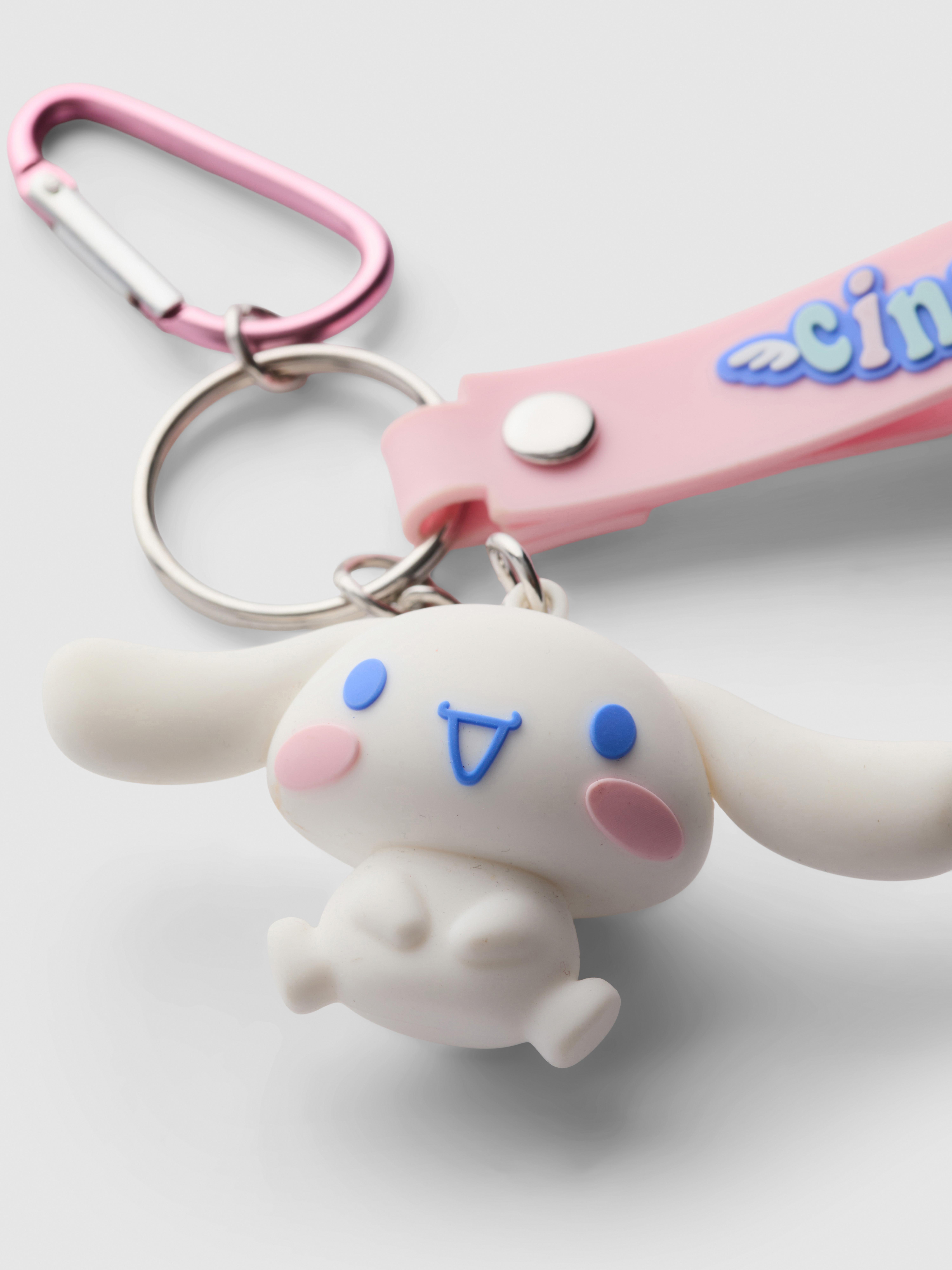 Porte-clés à breloque 3D Cinnamoroll