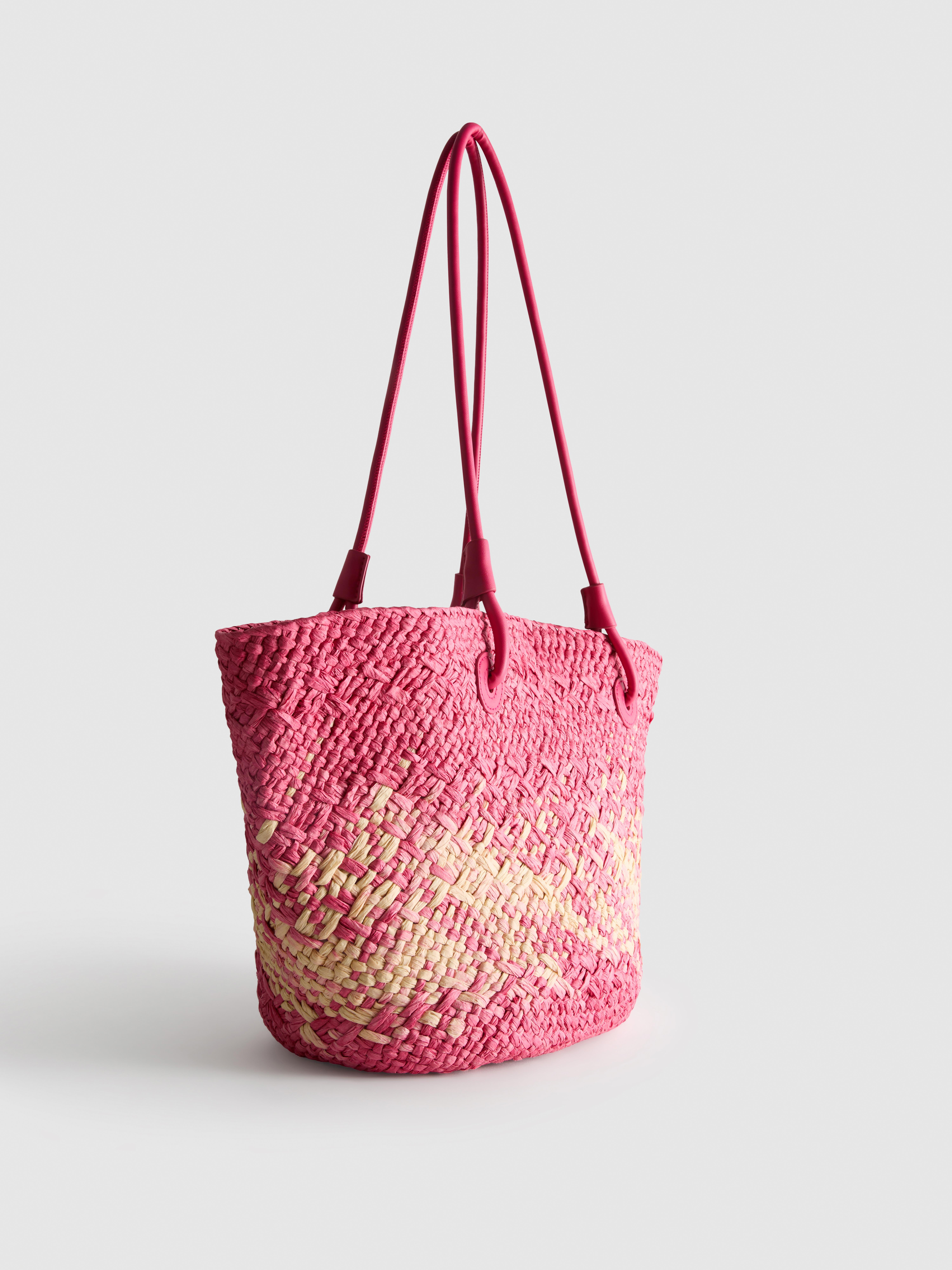 Woven Bucket Bag