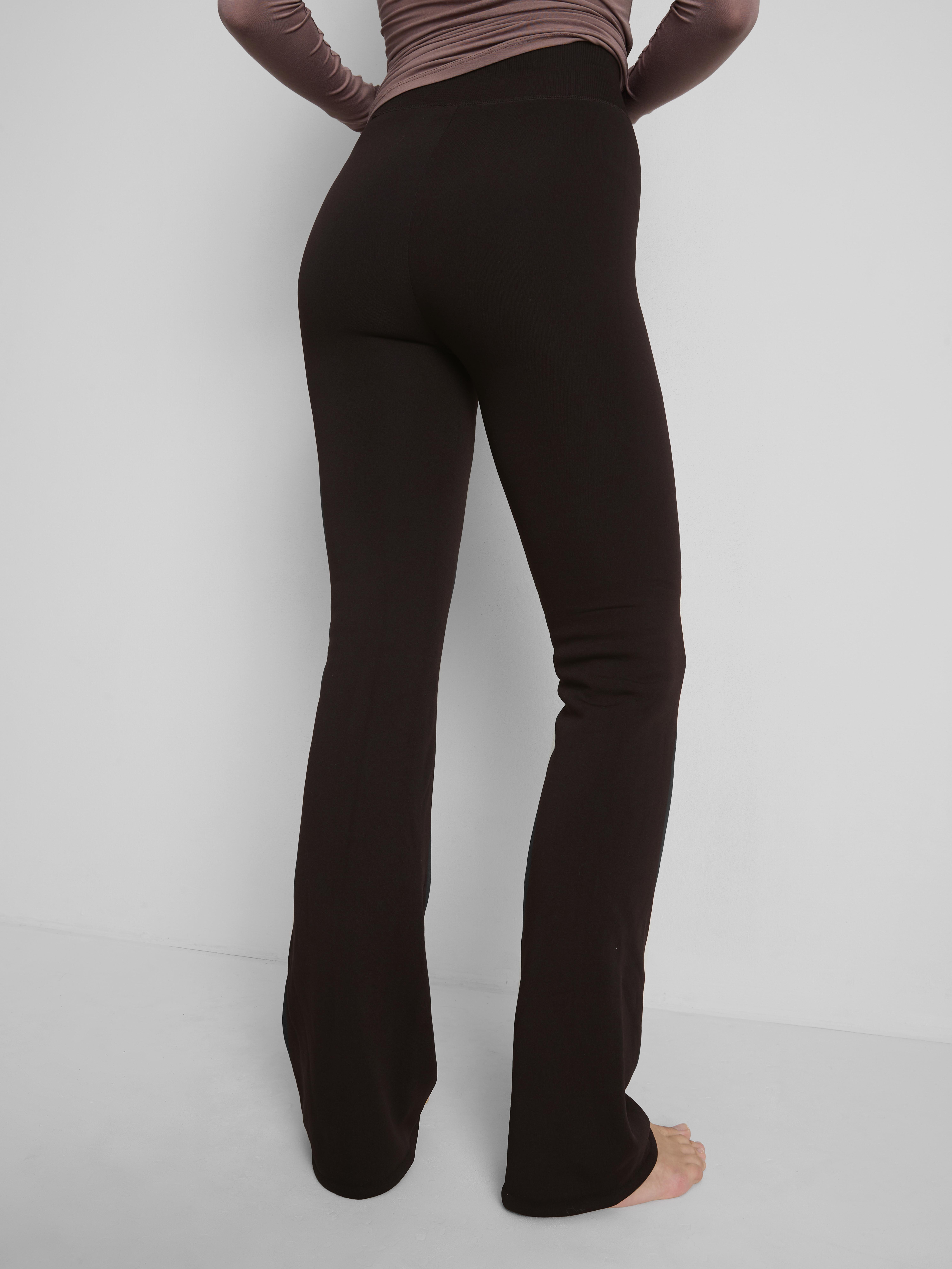 Velvet Plush Flare Leggings