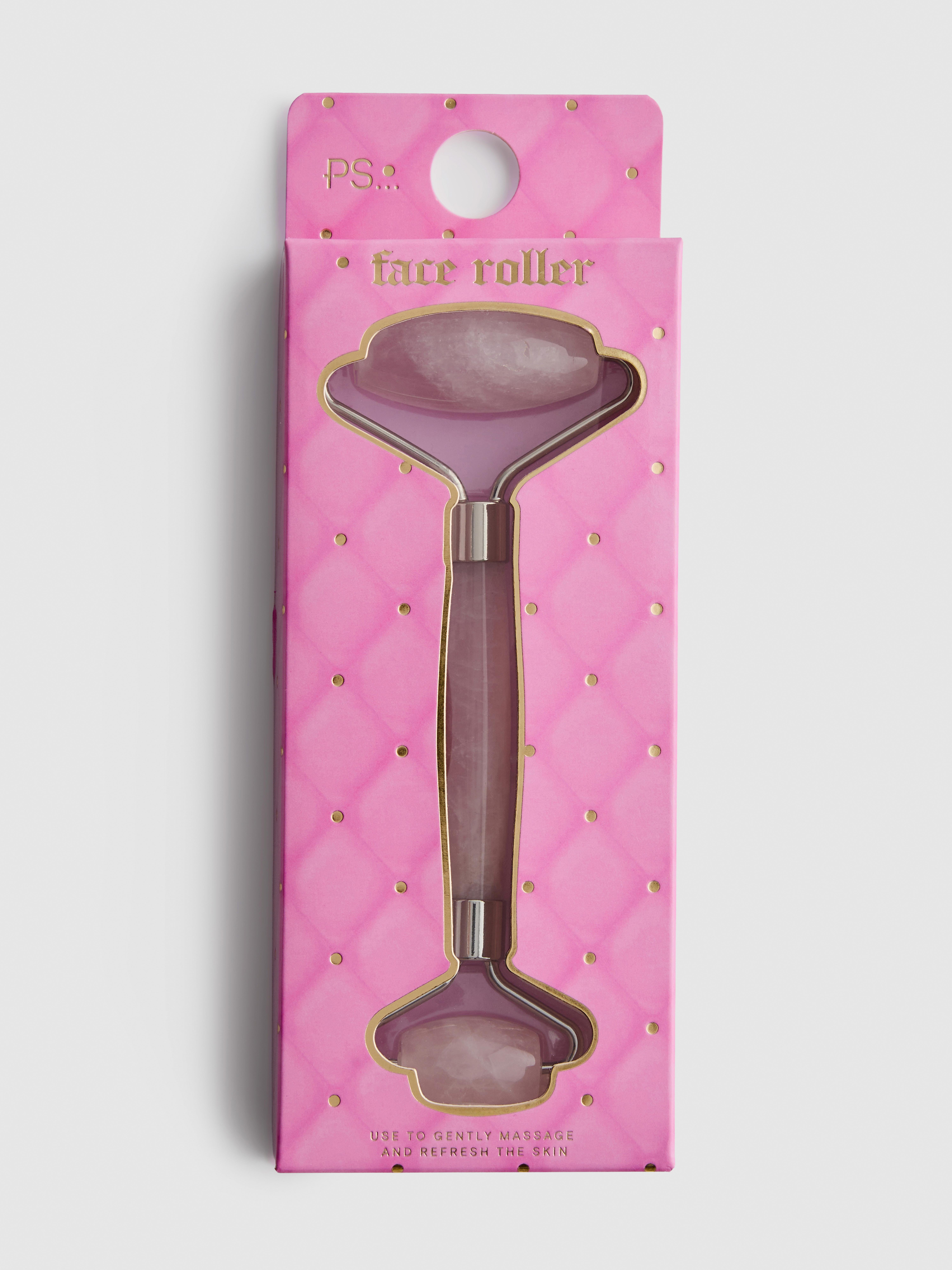 Rouleau pour le visage en quartz rose PS…