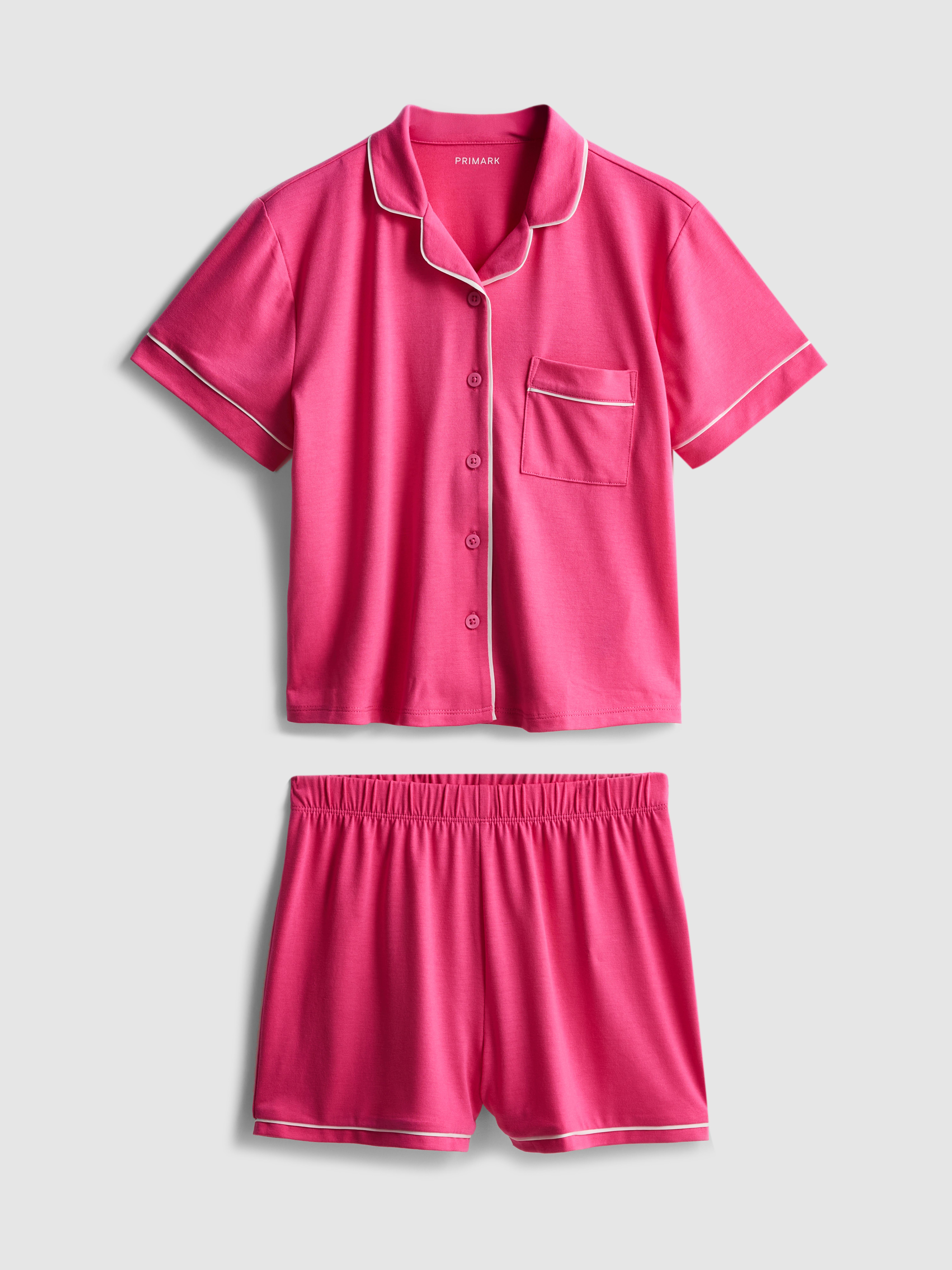 5-15 jr | Pyjama met overhemd en short