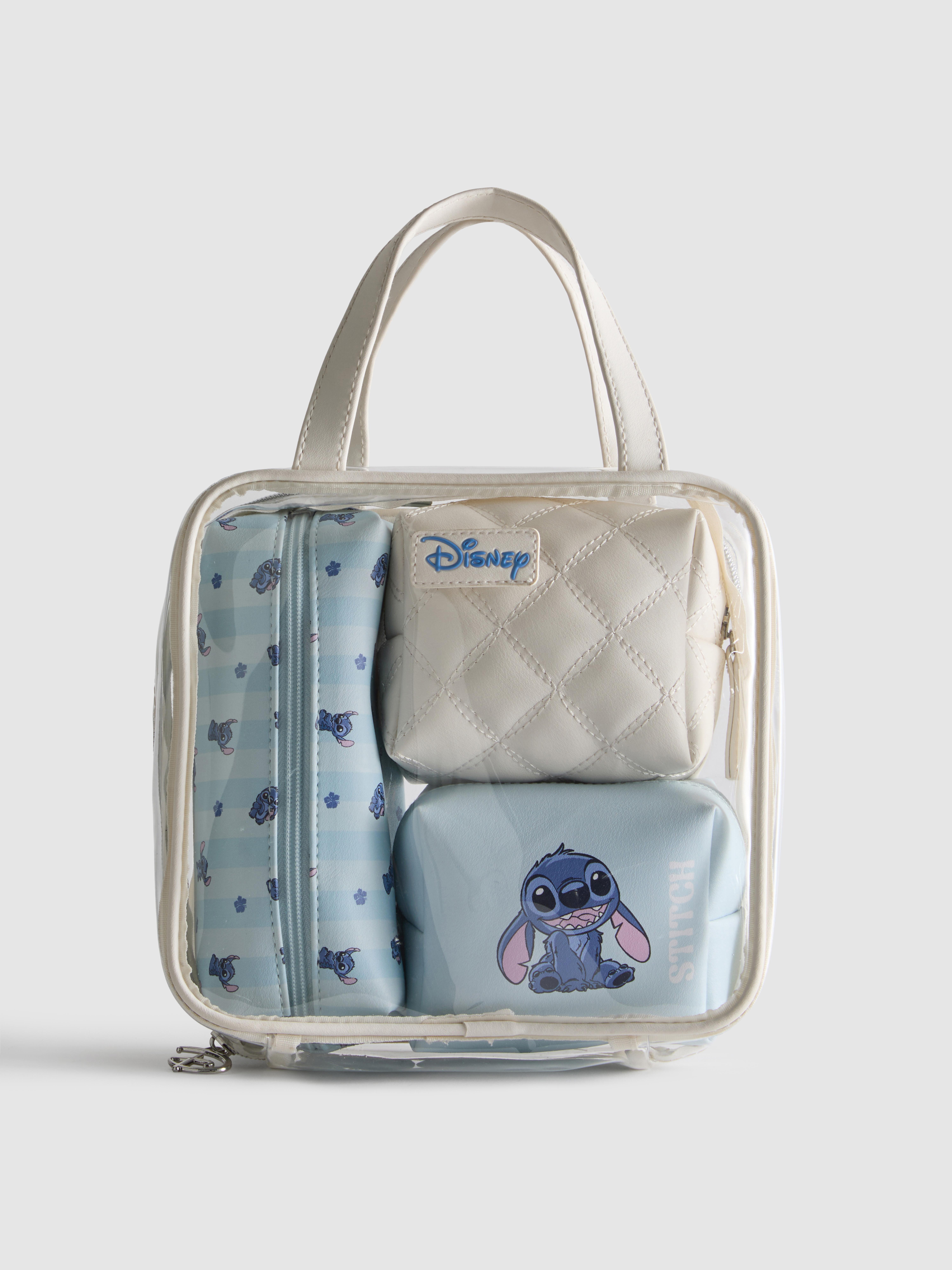 4-Piece Disney’s Stitch Makeup Bag Set