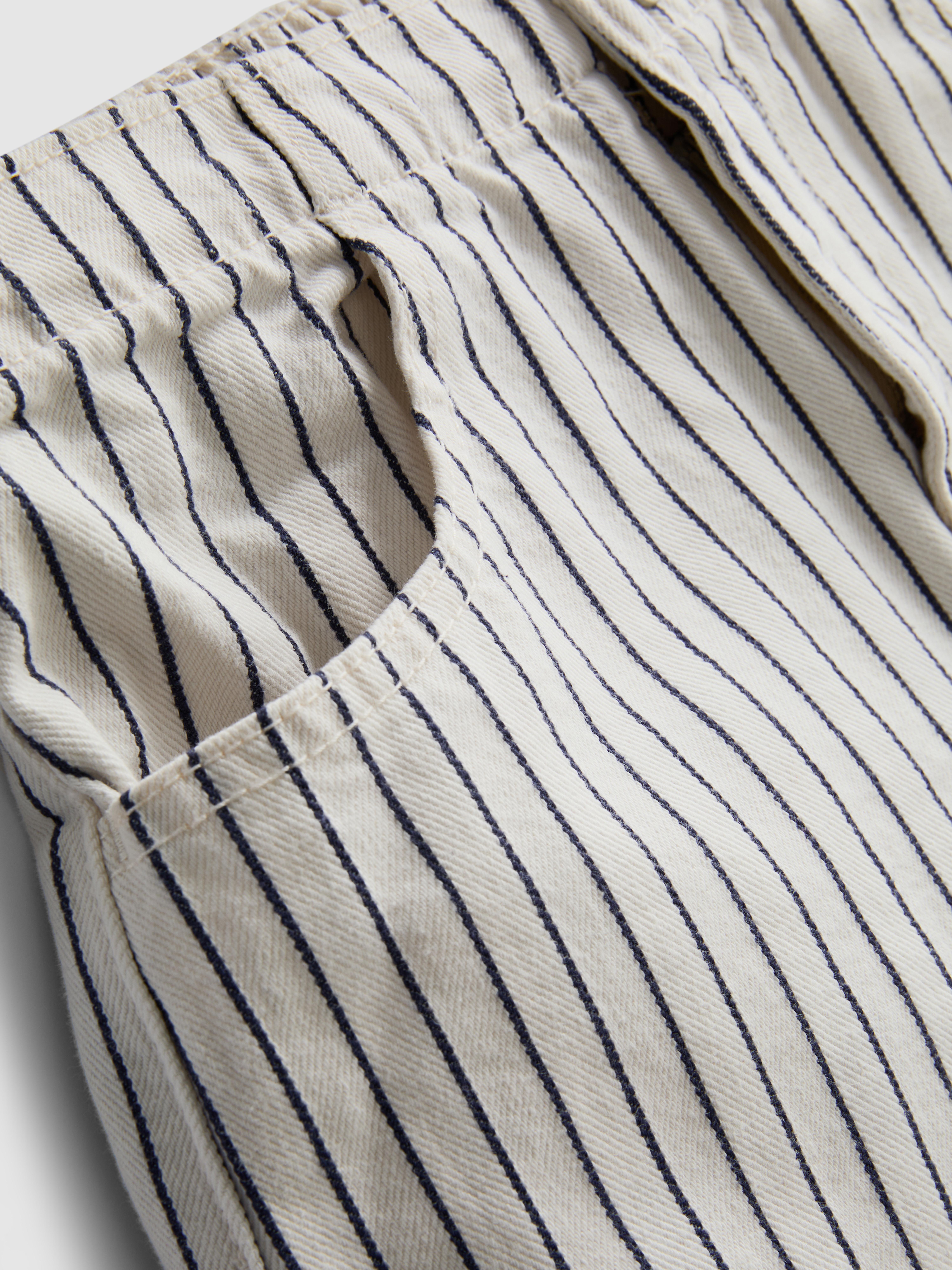 7-15yrs | Stripe Denim Sleeveless Top and Shorts Set