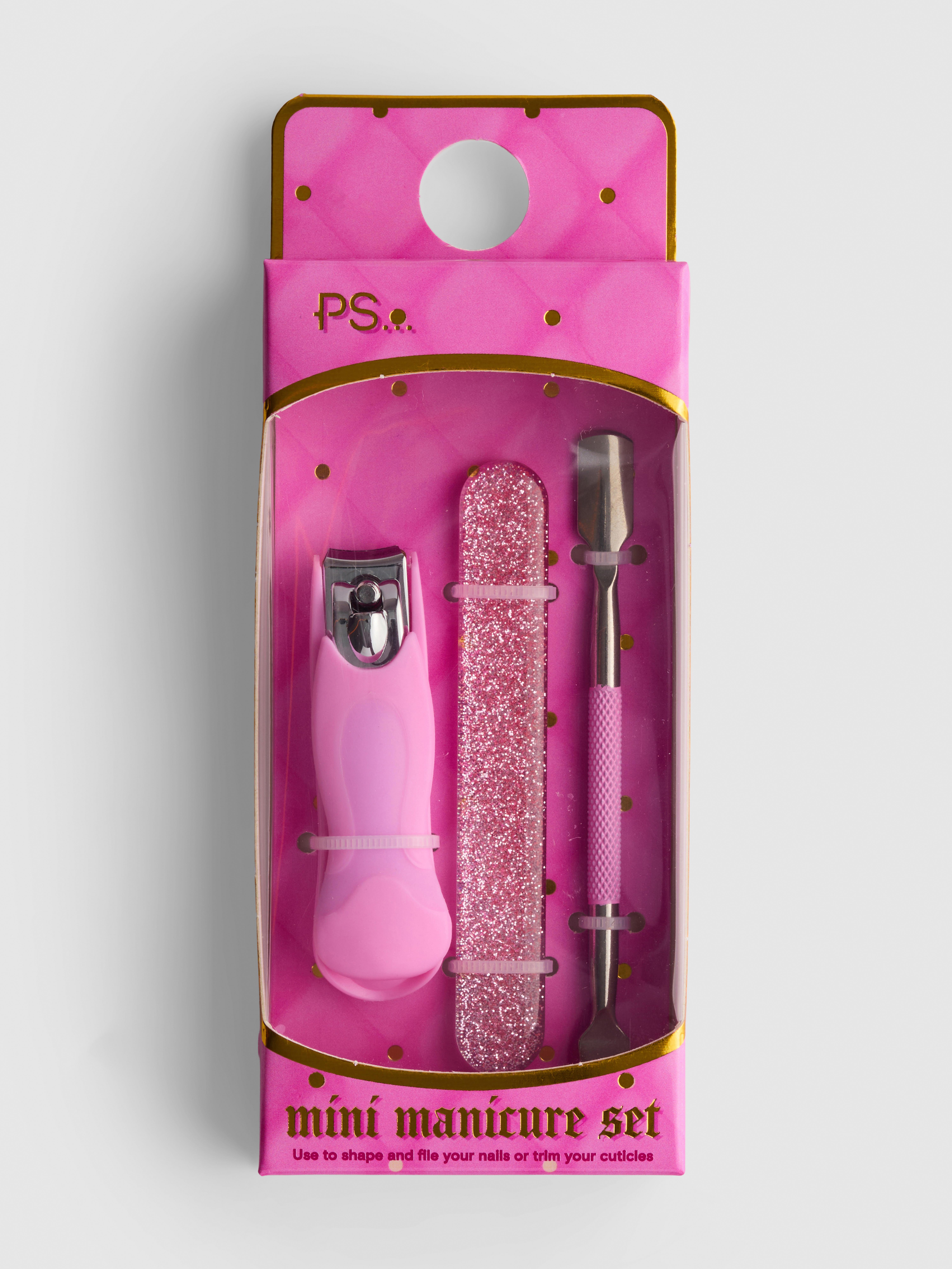 PS... Mini-manicureset, 3-delig
