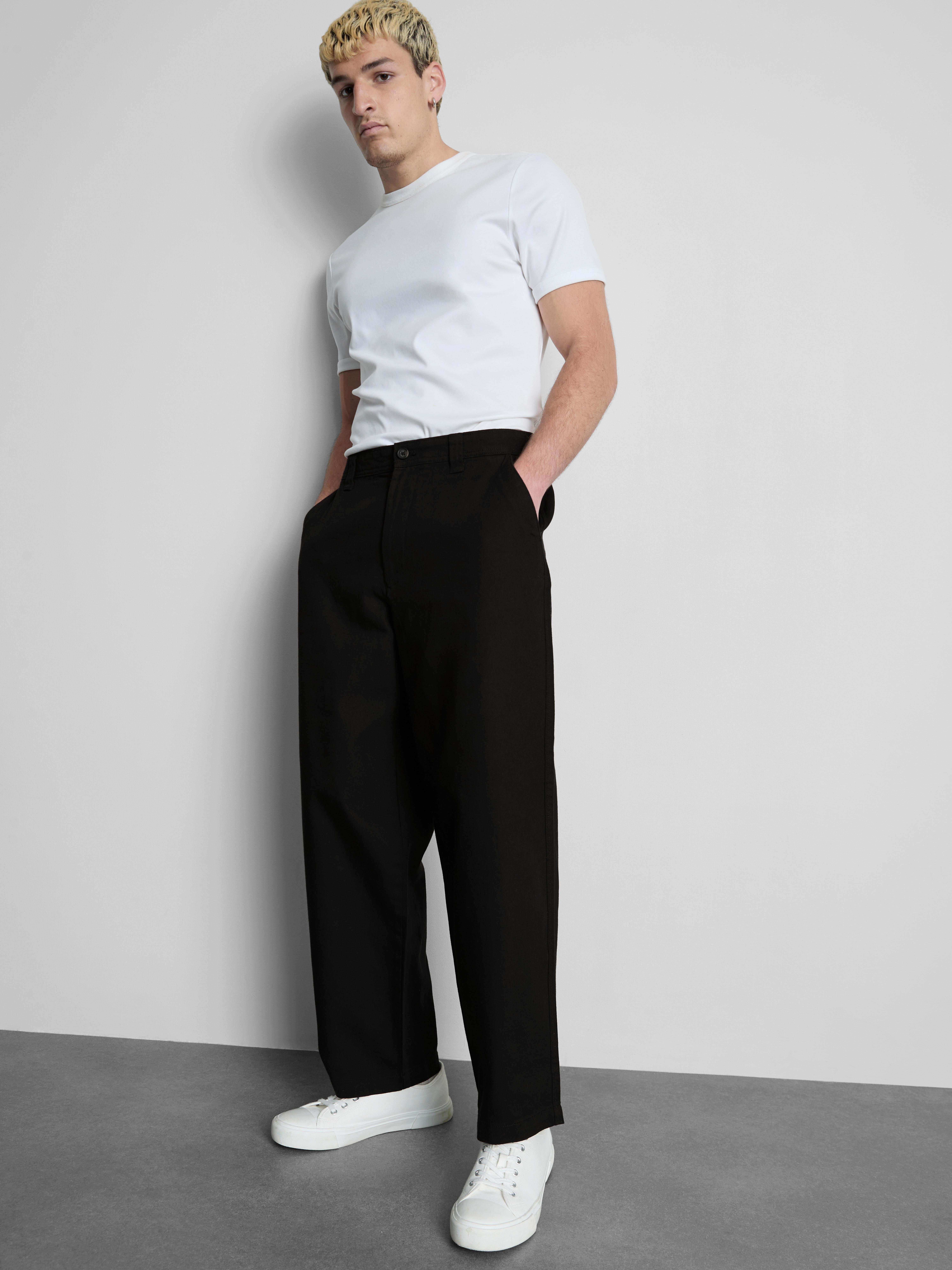 Mid-Rise Baggy Chinos