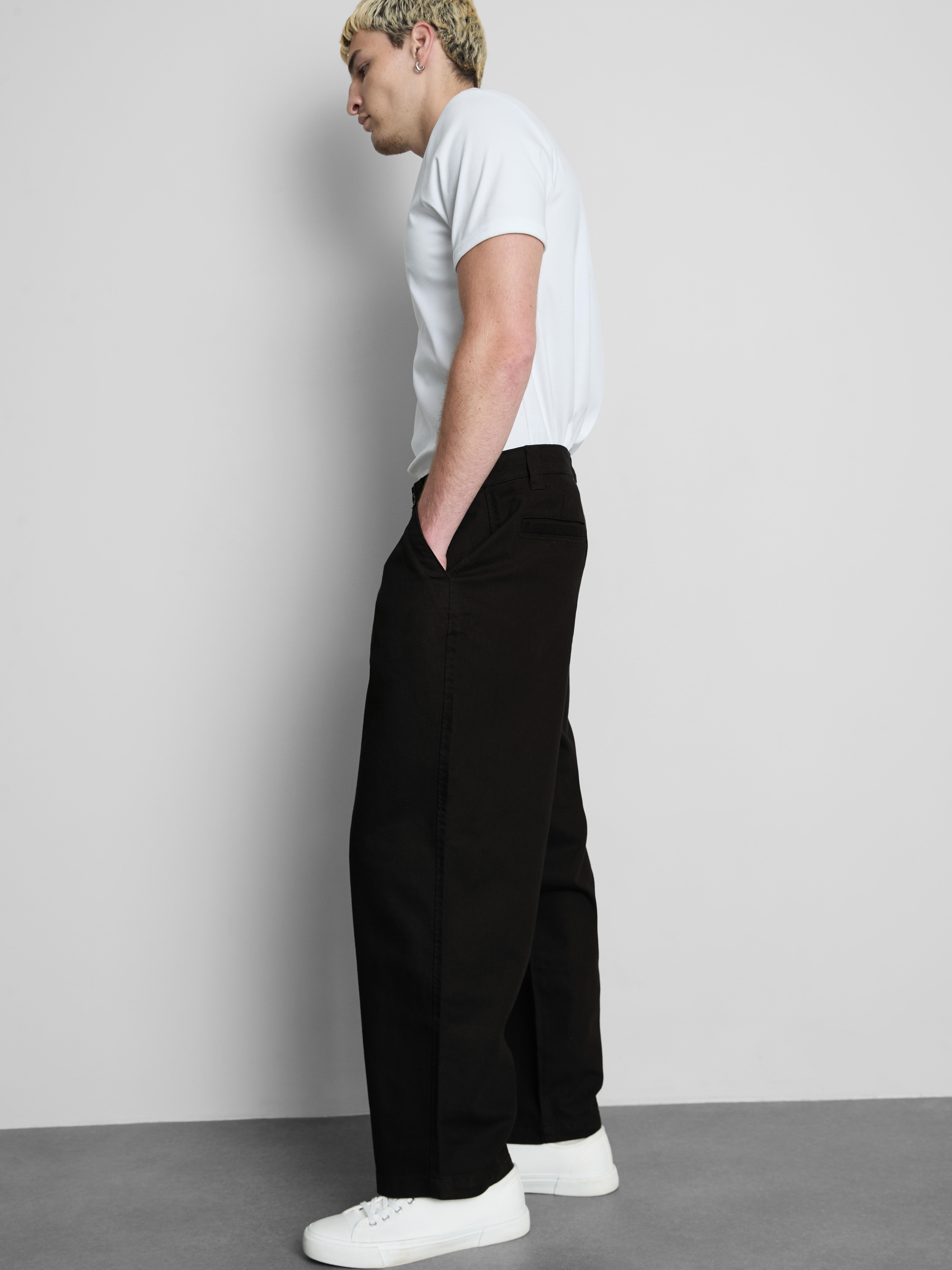 Mid-Rise Baggy Chinos