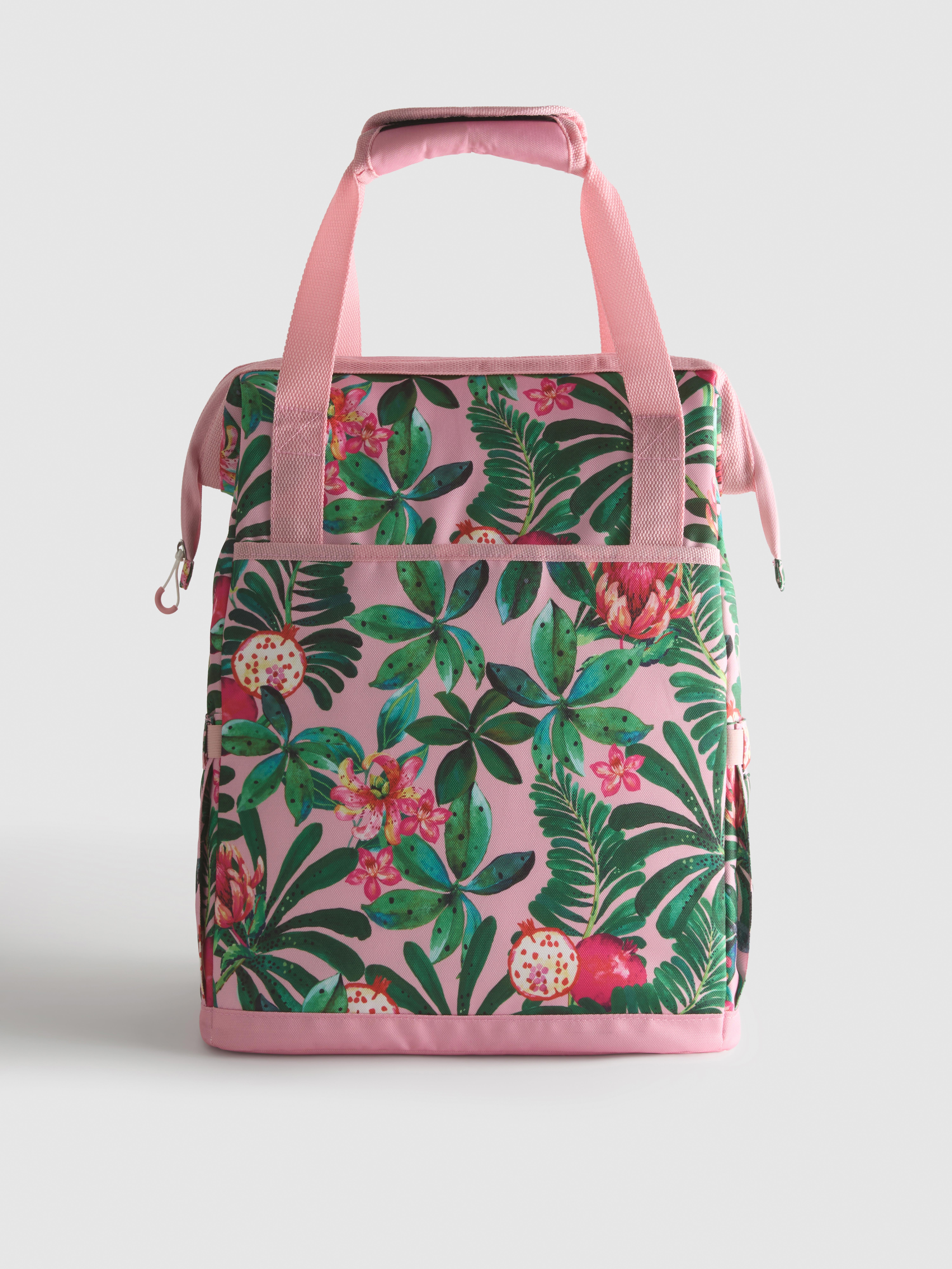 Zaino frigo con stampa tropicale