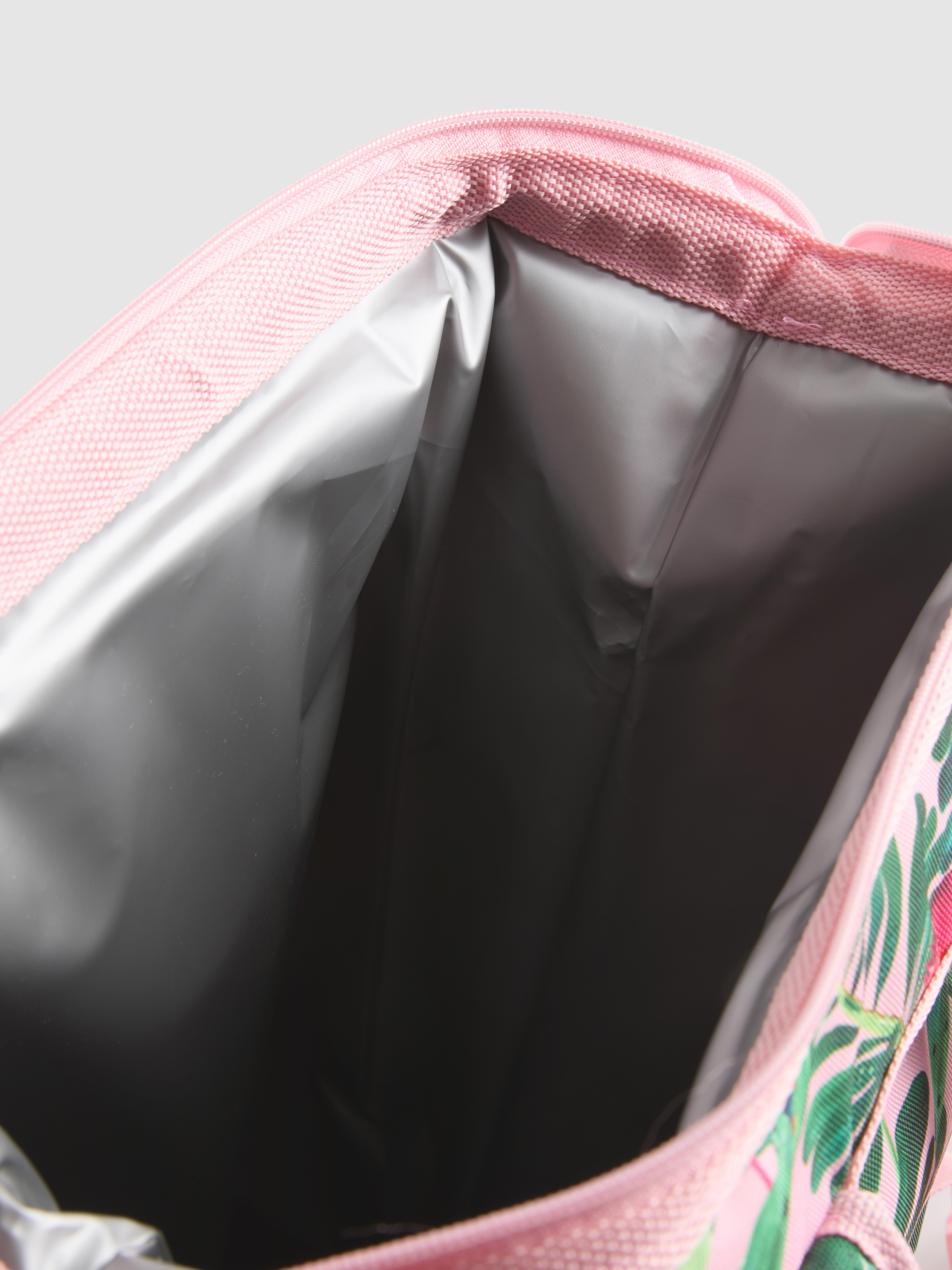 Zaino frigo con stampa tropicale