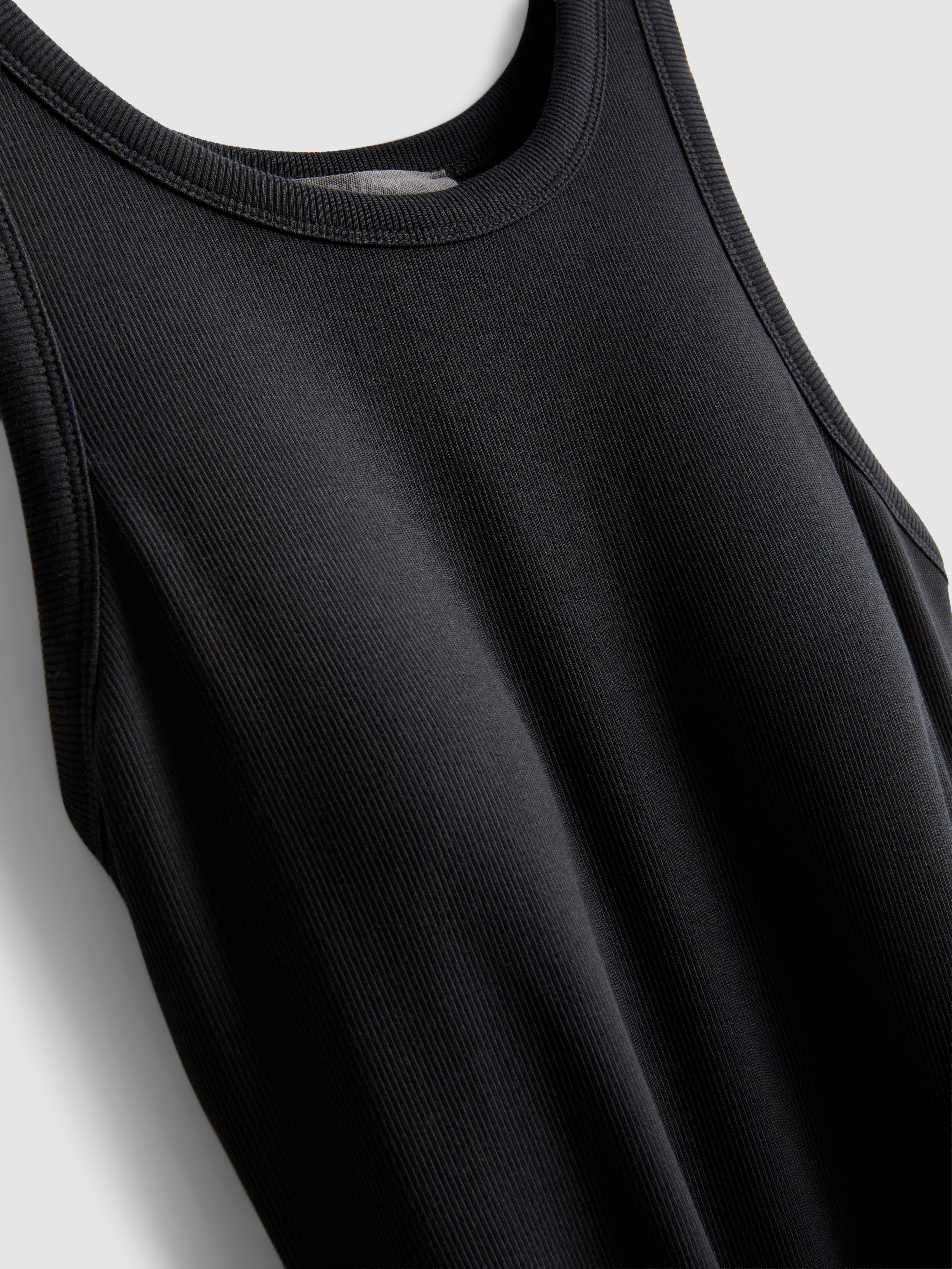 Ribbed Built-In-Bra Midi Dress