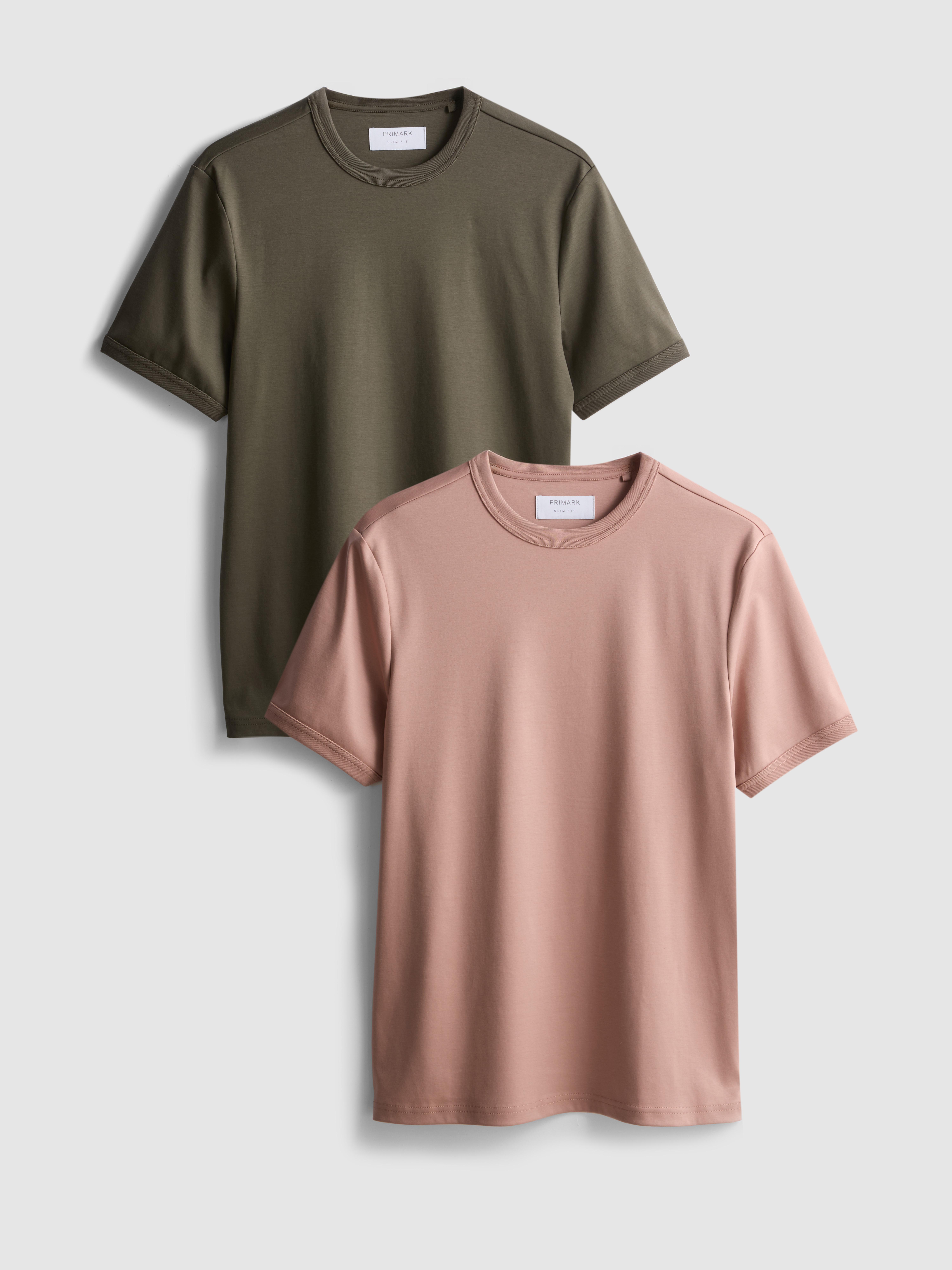 2pk The Edit Mercerized Slim Fit T-Shirt