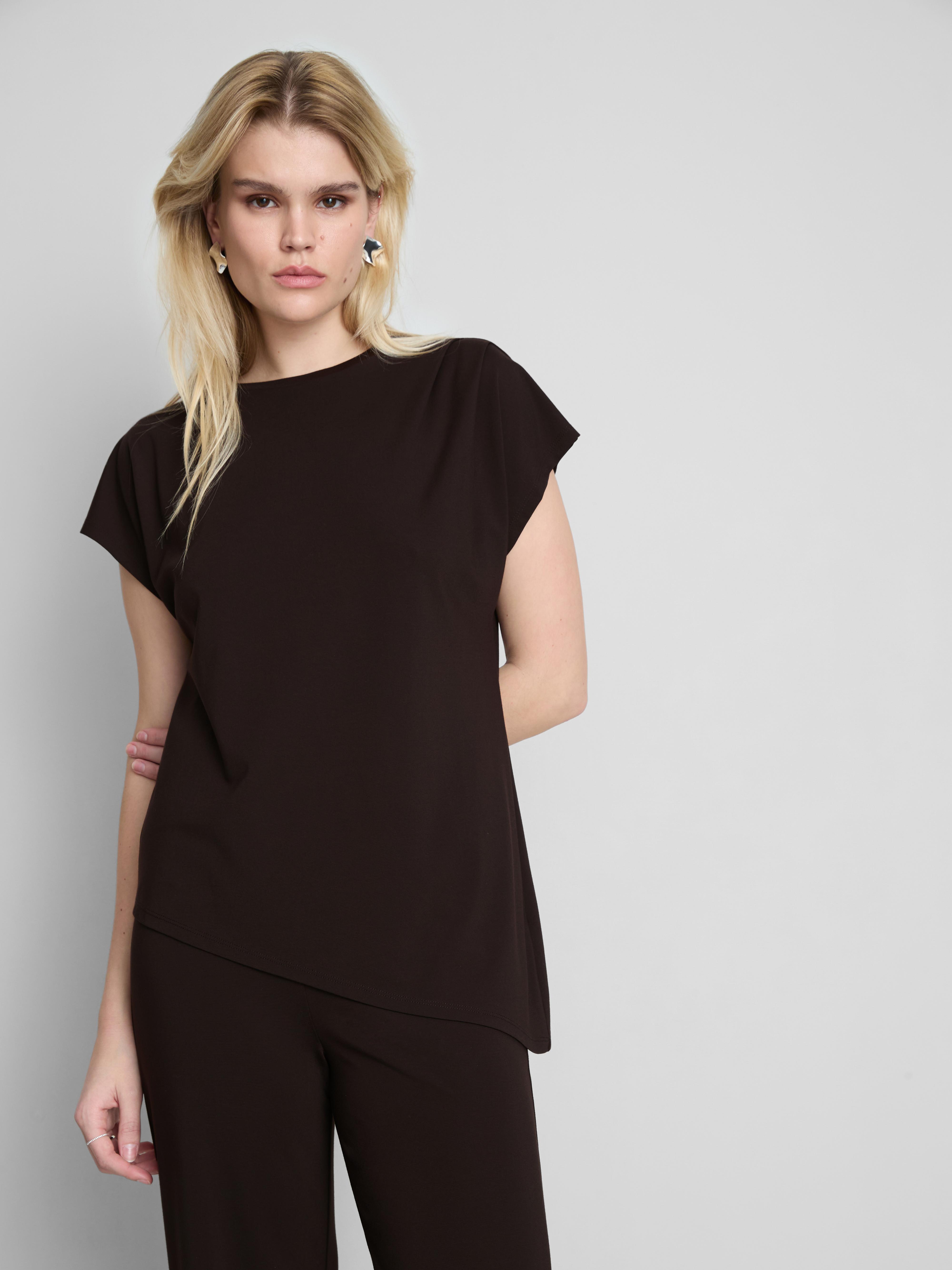 DINGUERIE | Haut asymétrique drapé