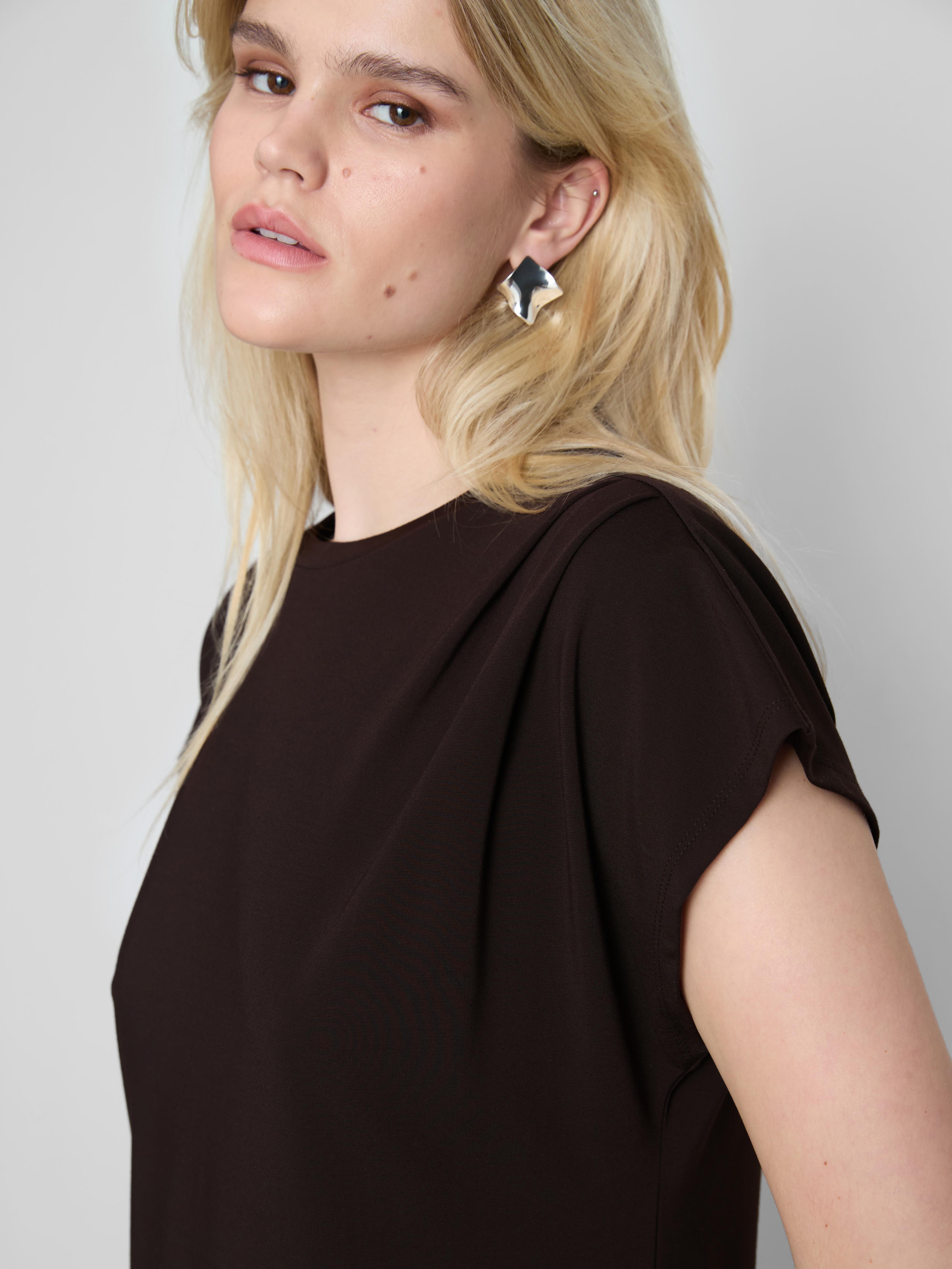 DINGUERIE | Haut asymétrique drapé