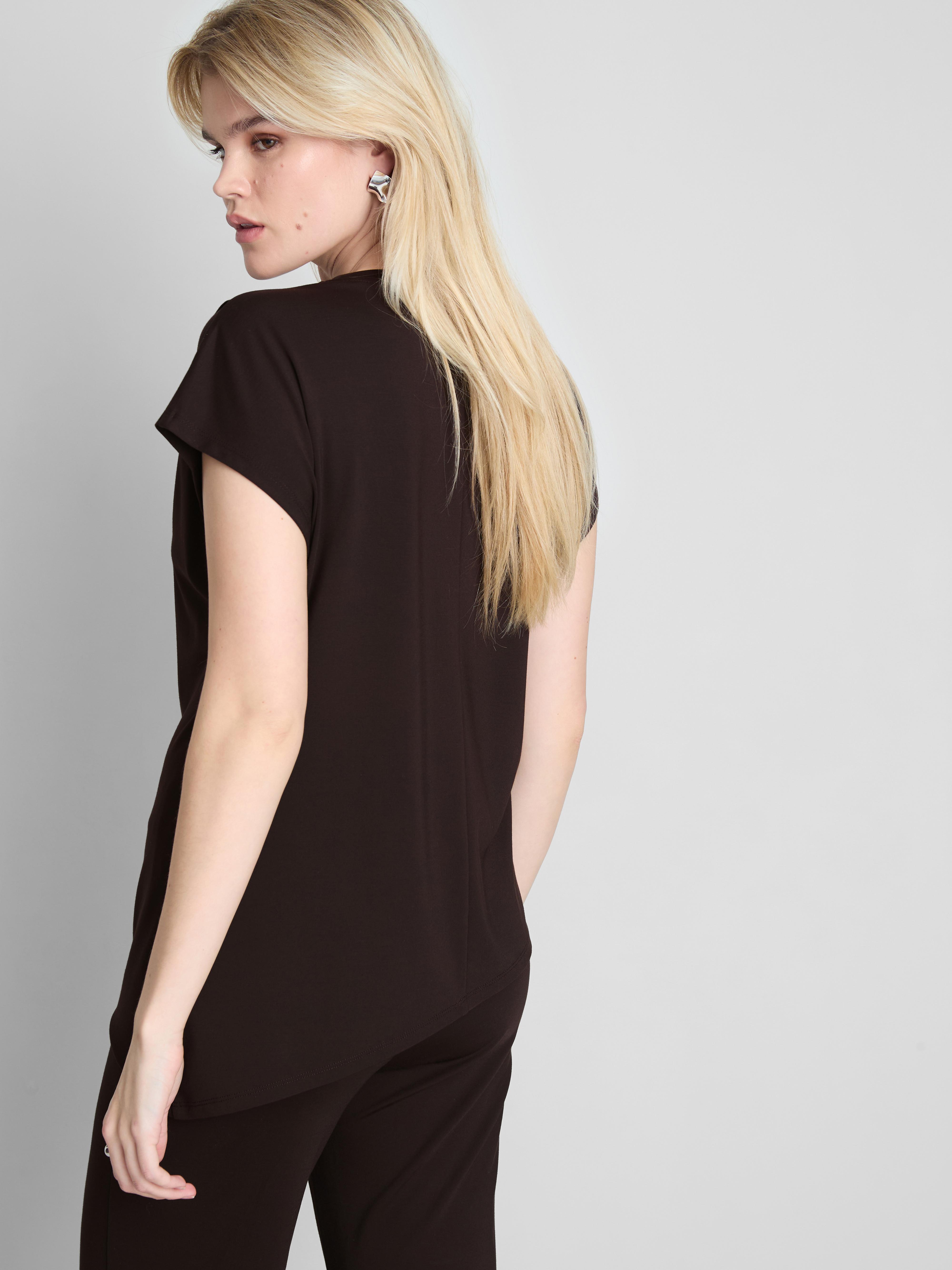 DINGUERIE | Haut asymétrique drapé