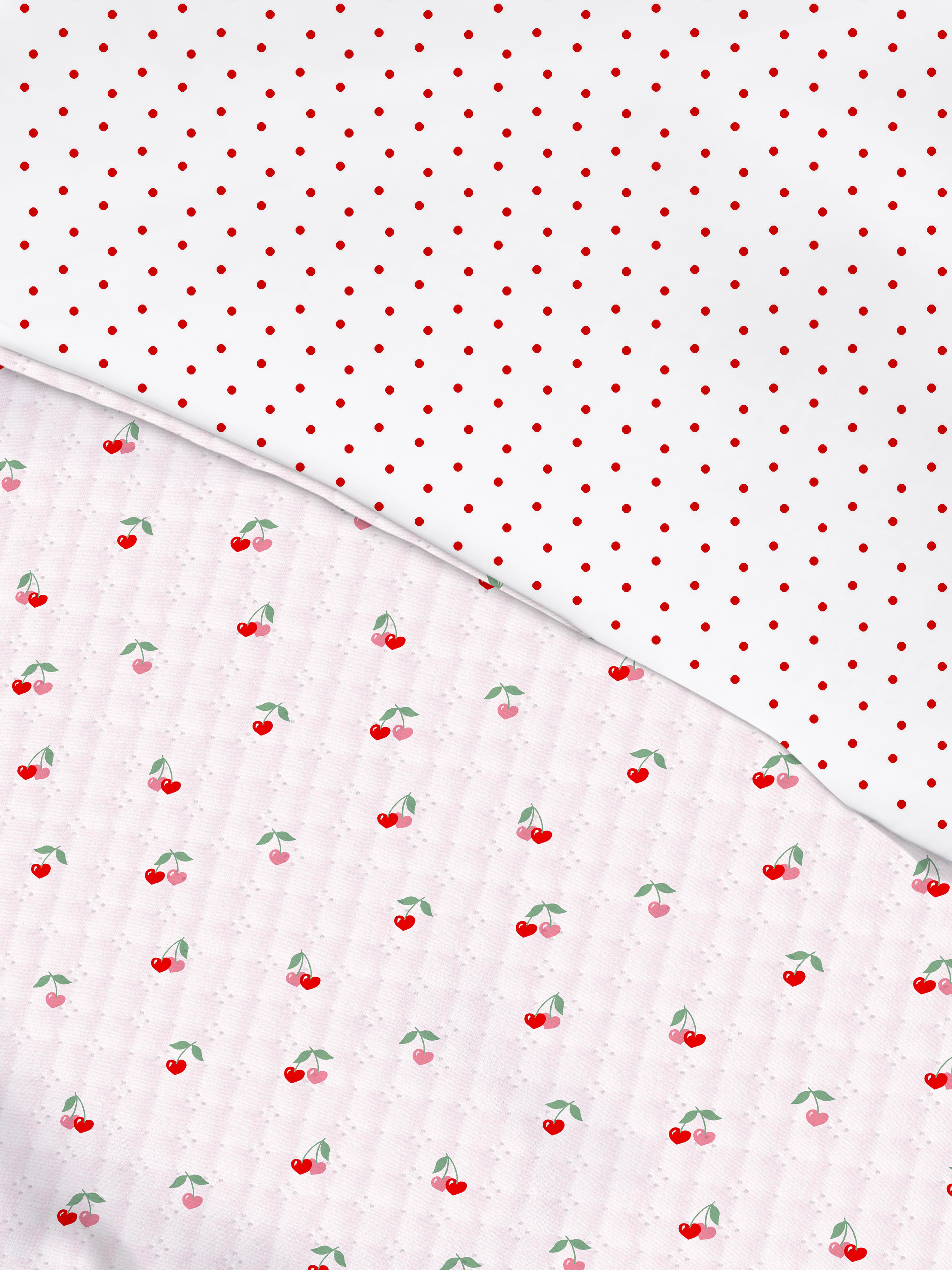Cherry Pinsonic Duvet Cover Set