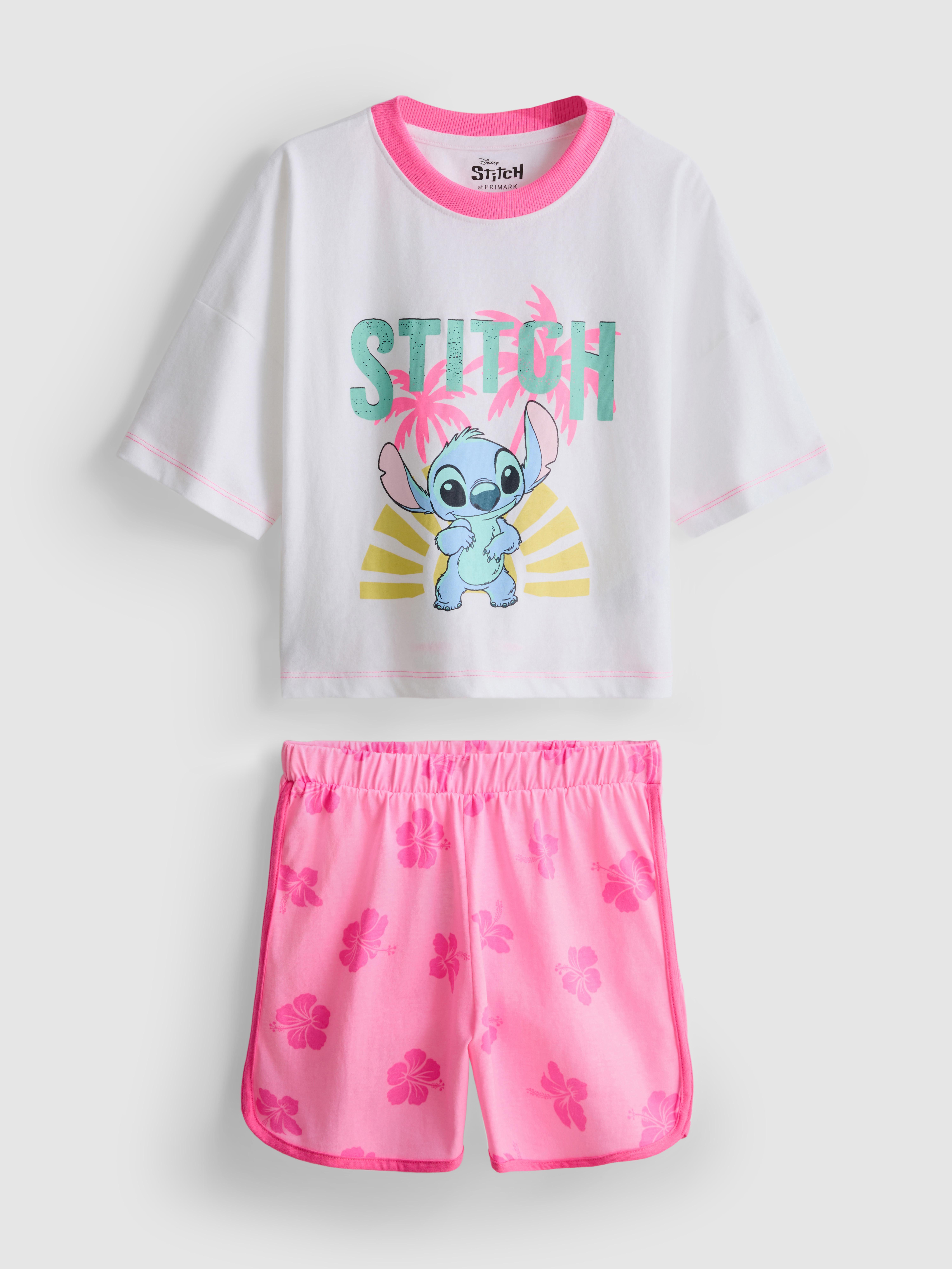 5-15yrs | Disney’s Stitch Boxy Short Pyjamas