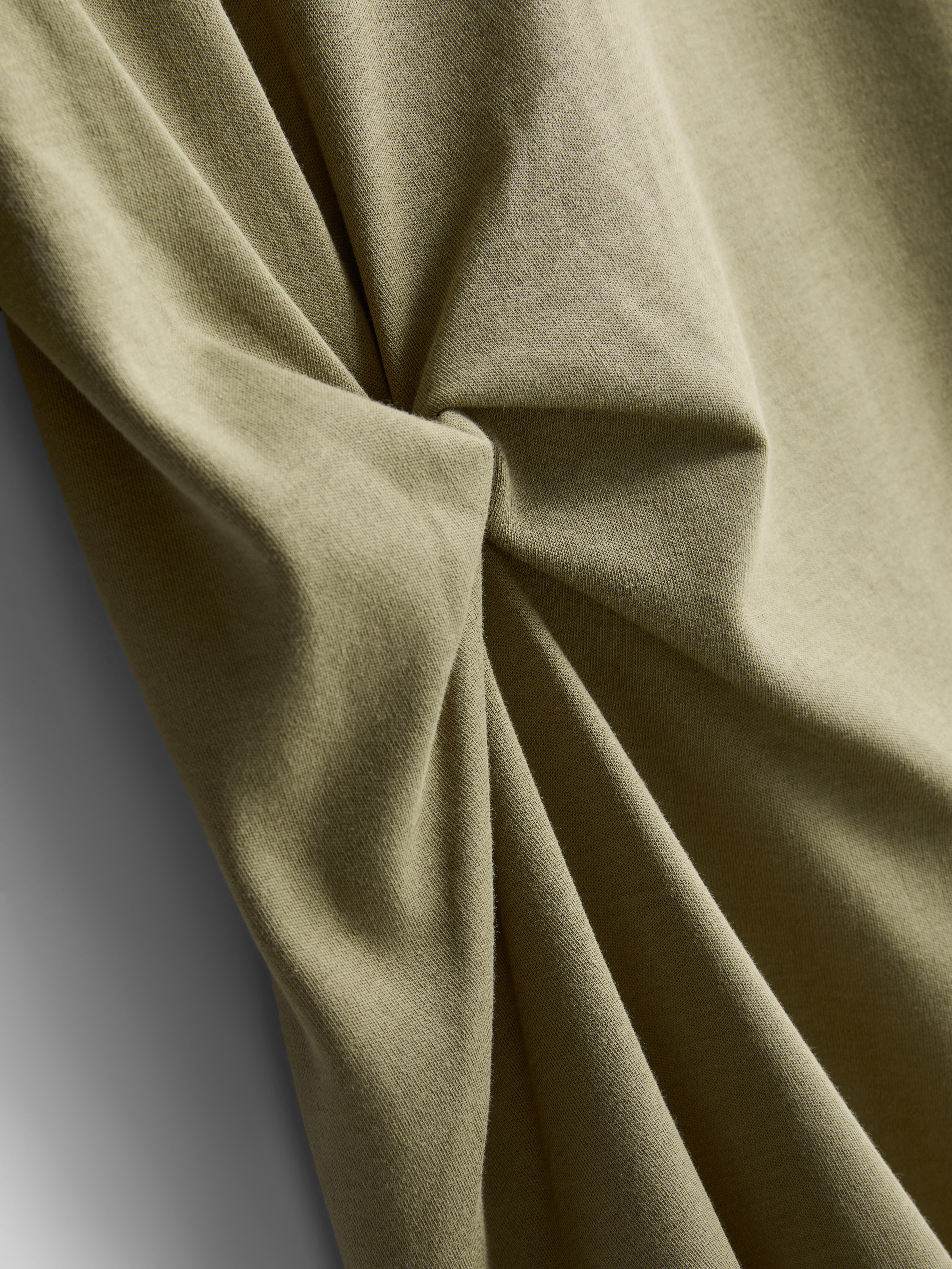 Katoenen T-shirt met gedraaid detail