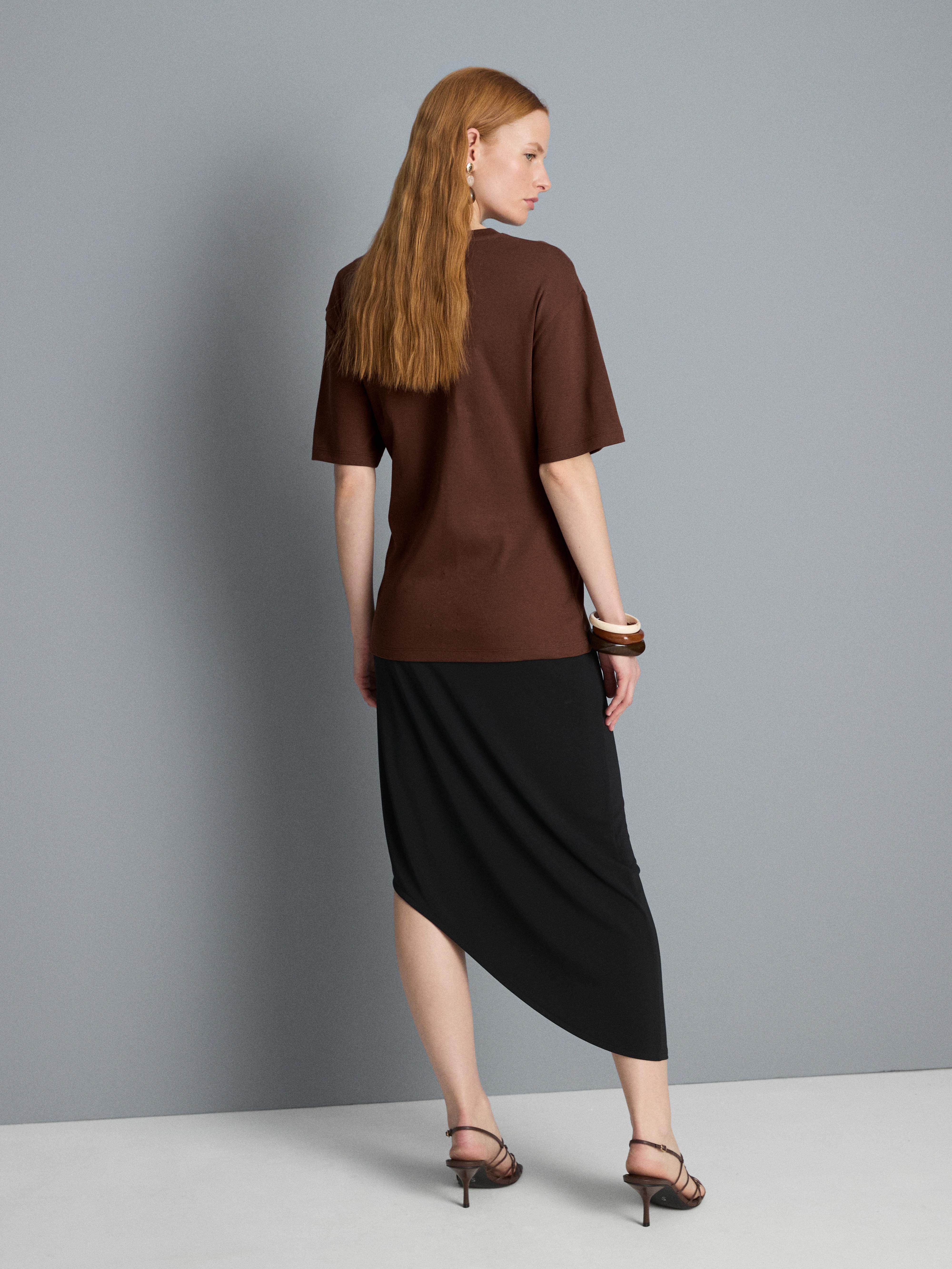 Cotton Twist Detail Tee
