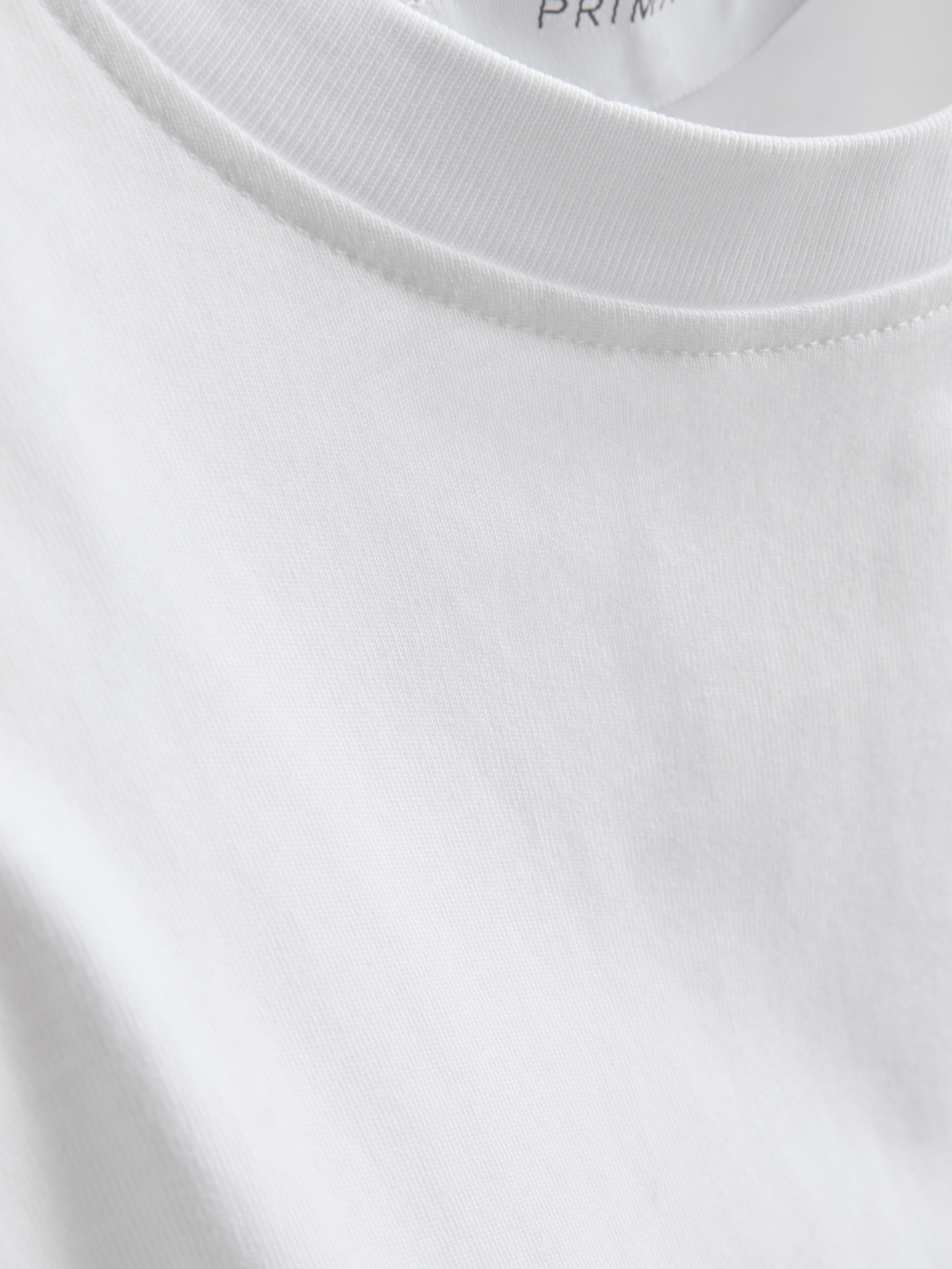 Sleeveless Padded-Shoulder Tee