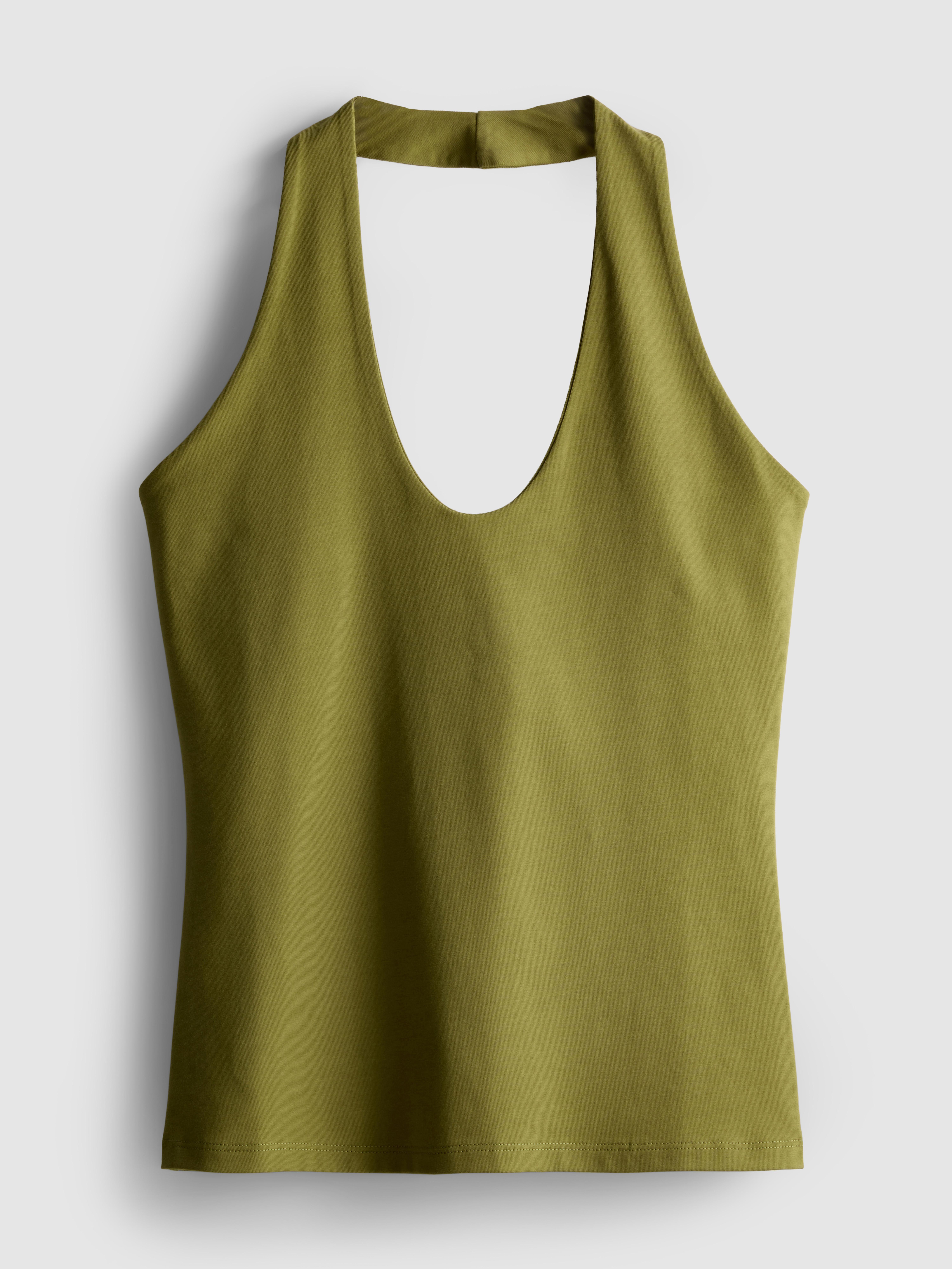 Cotton Rich Halter Top