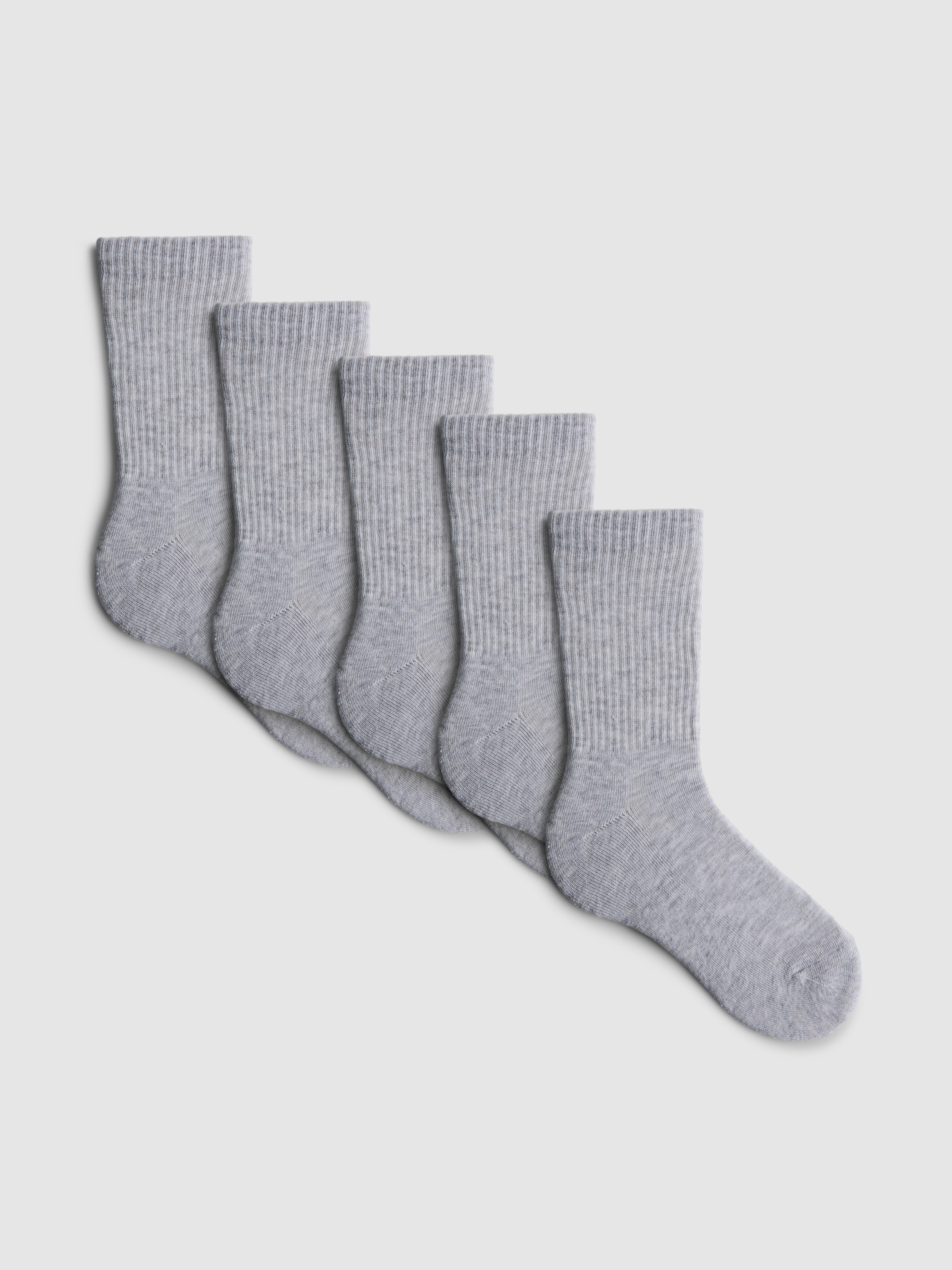 5pk Ribbed Socks