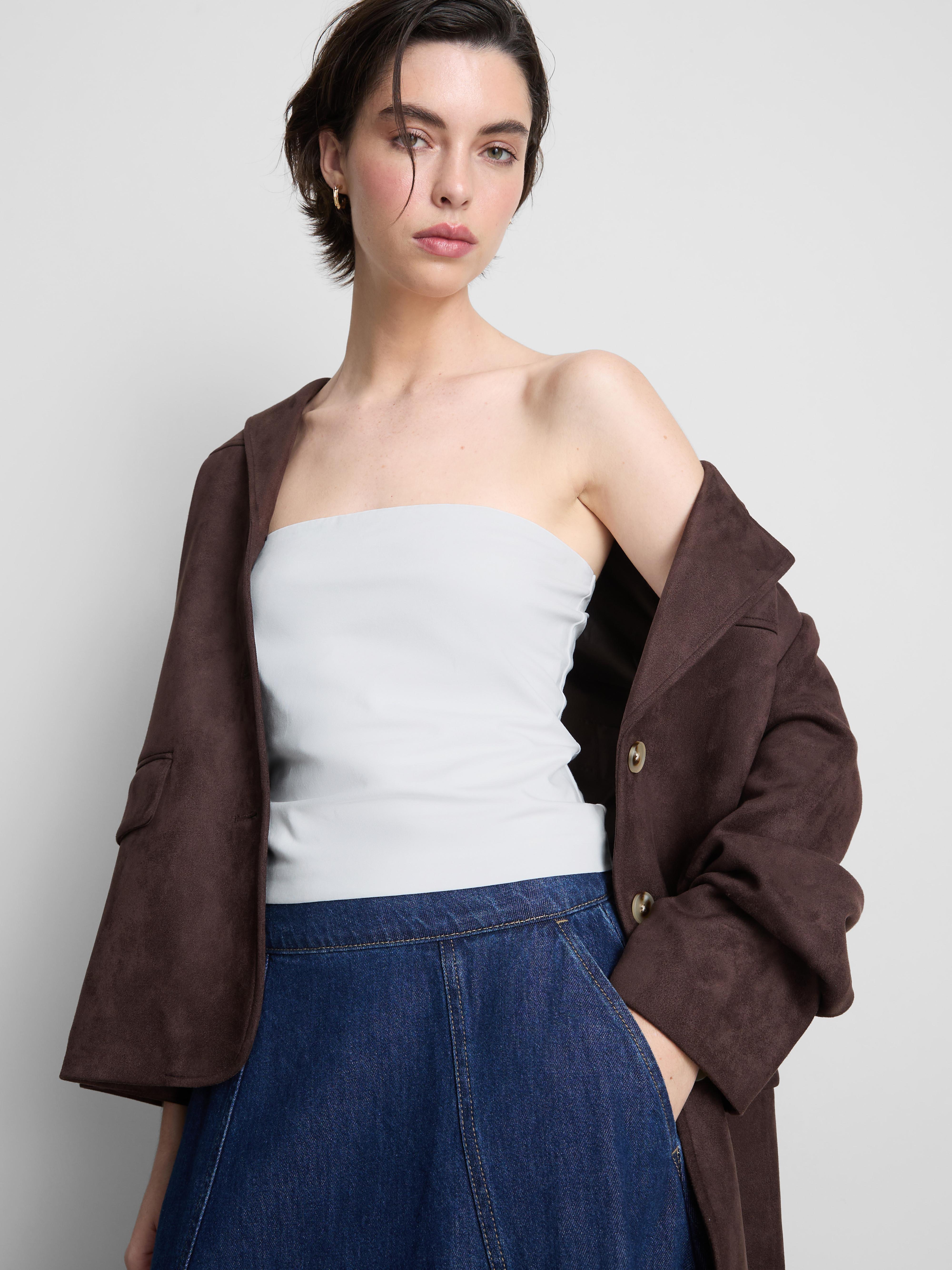 Cotton Rich Bandeau Top