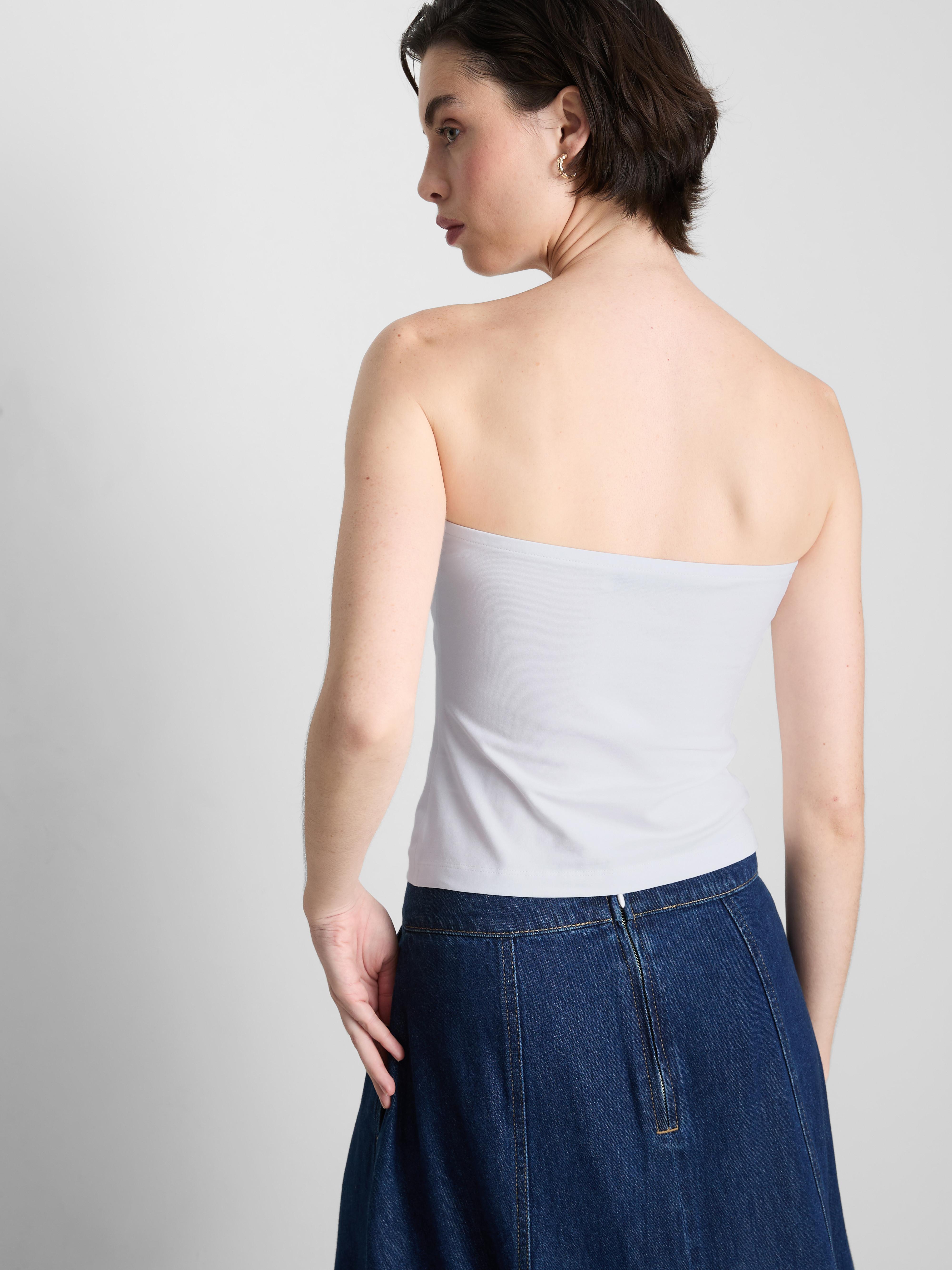 Cotton Rich Bandeau Top