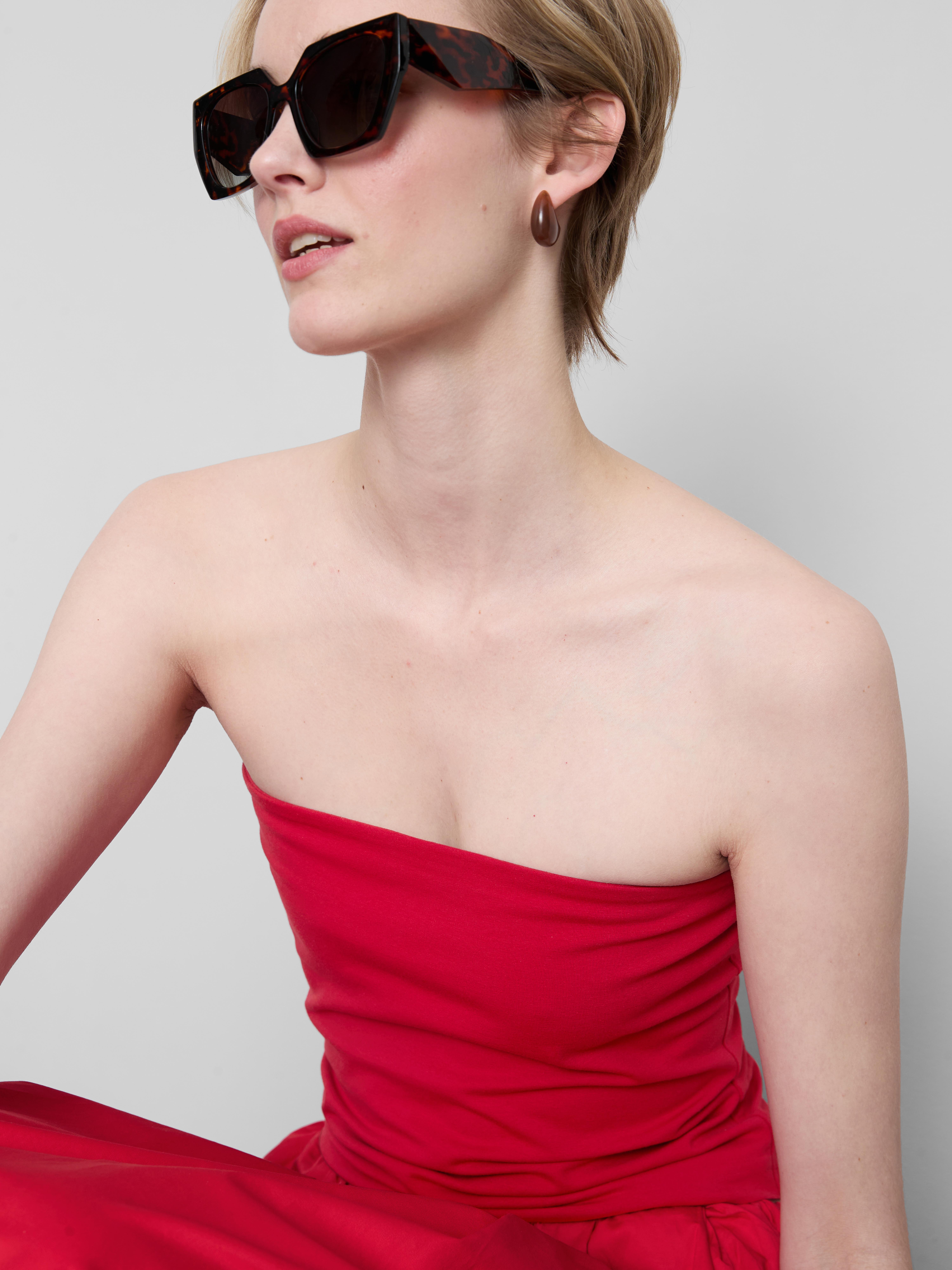 Cotton Rich Bandeau Top