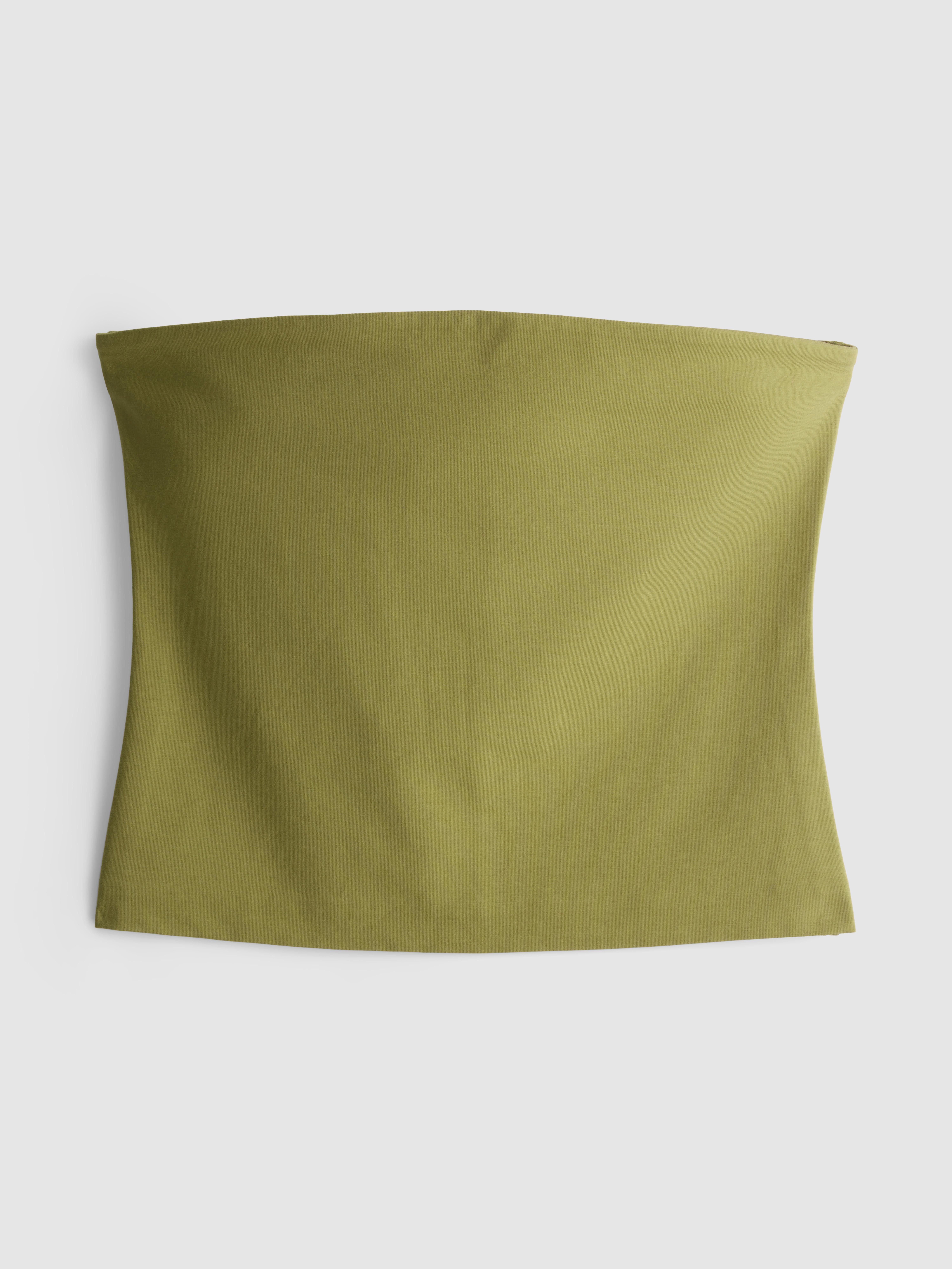 Bandeau top bohatý na bavlnu
