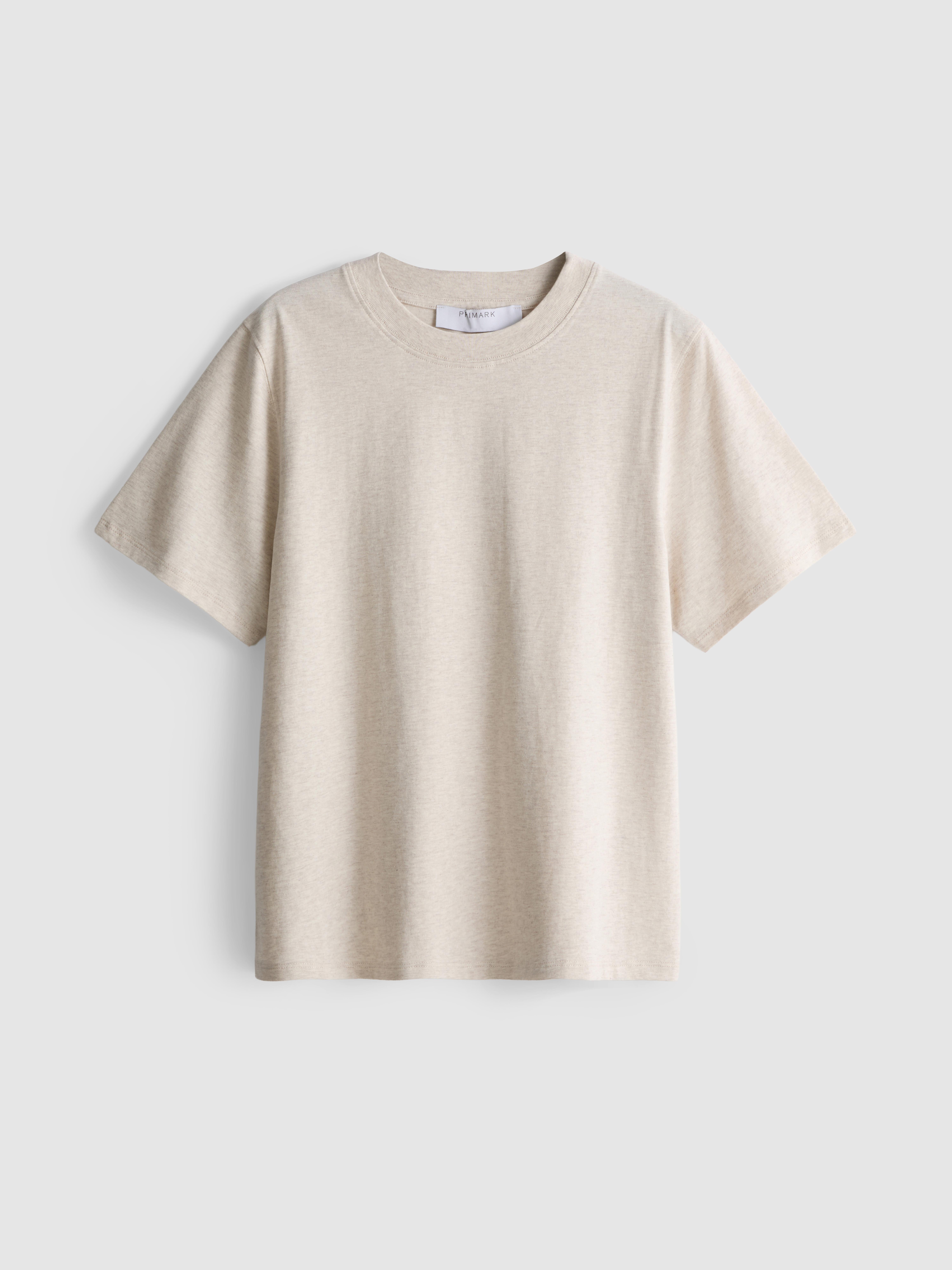 Ultimatives Baumwoll-T-Shirt mit Rundhalsausschnitt