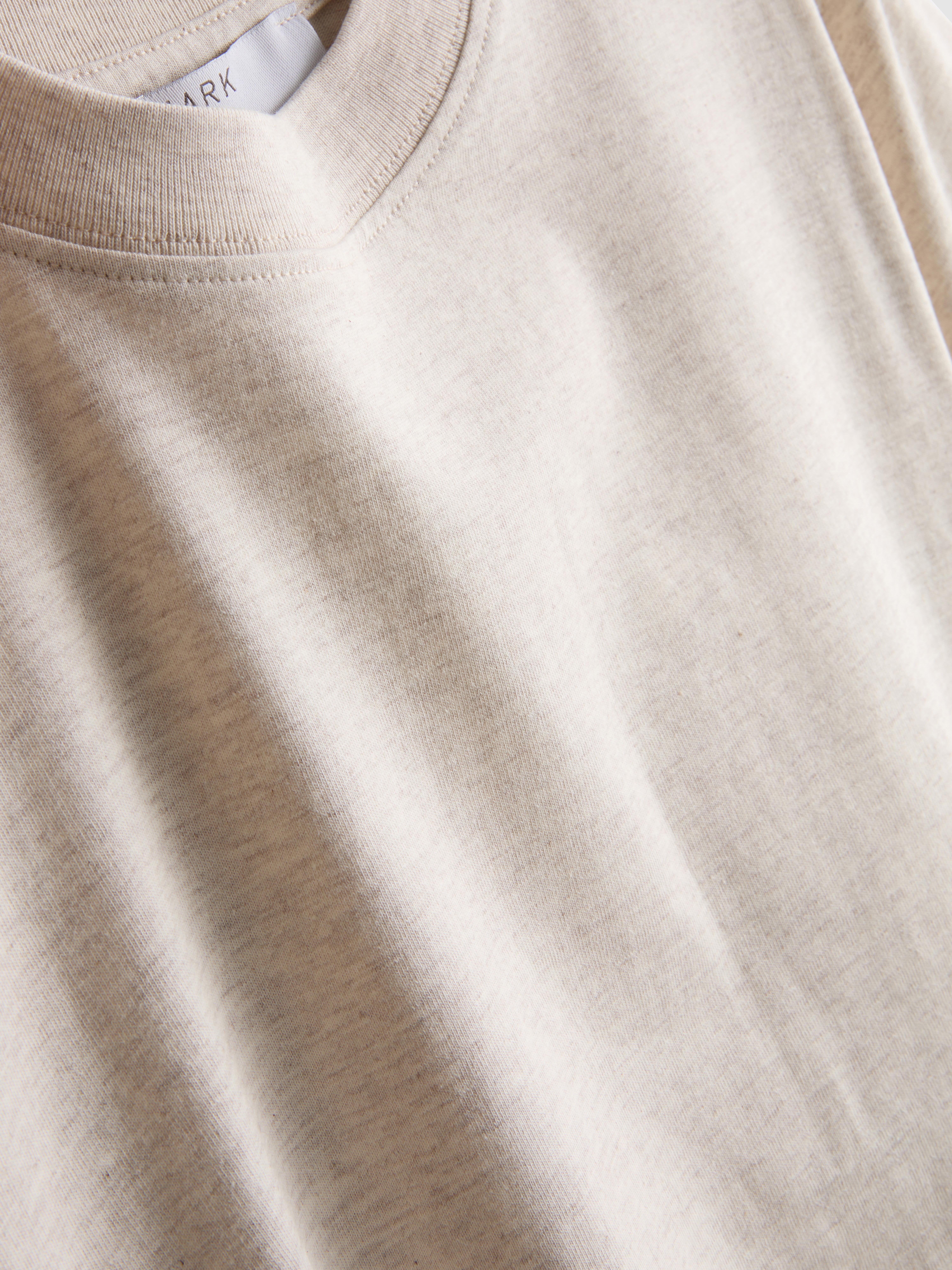 Ultimatives Baumwoll-T-Shirt mit Rundhalsausschnitt