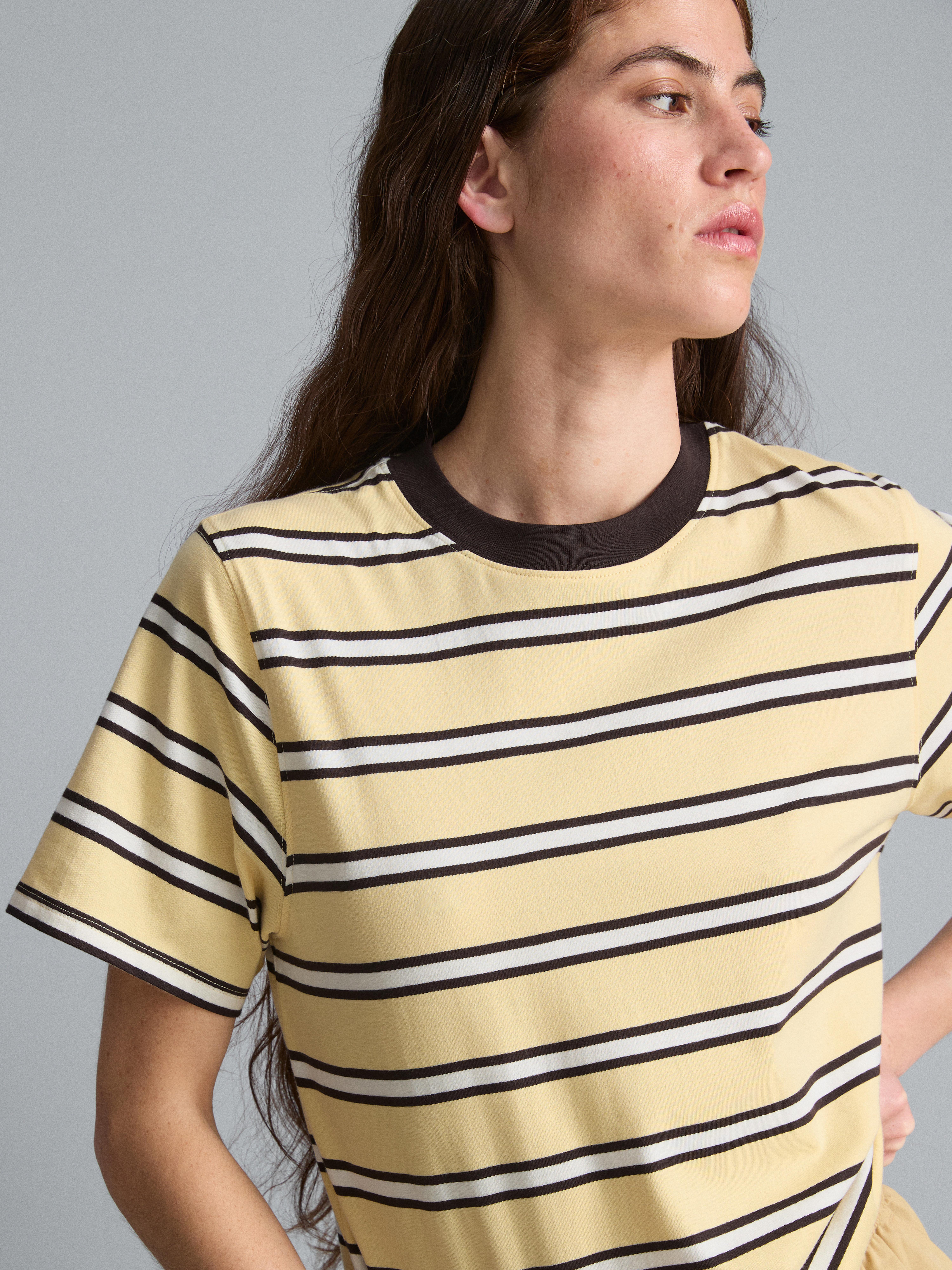Ultiem katoenen T-shirt met ronde hals