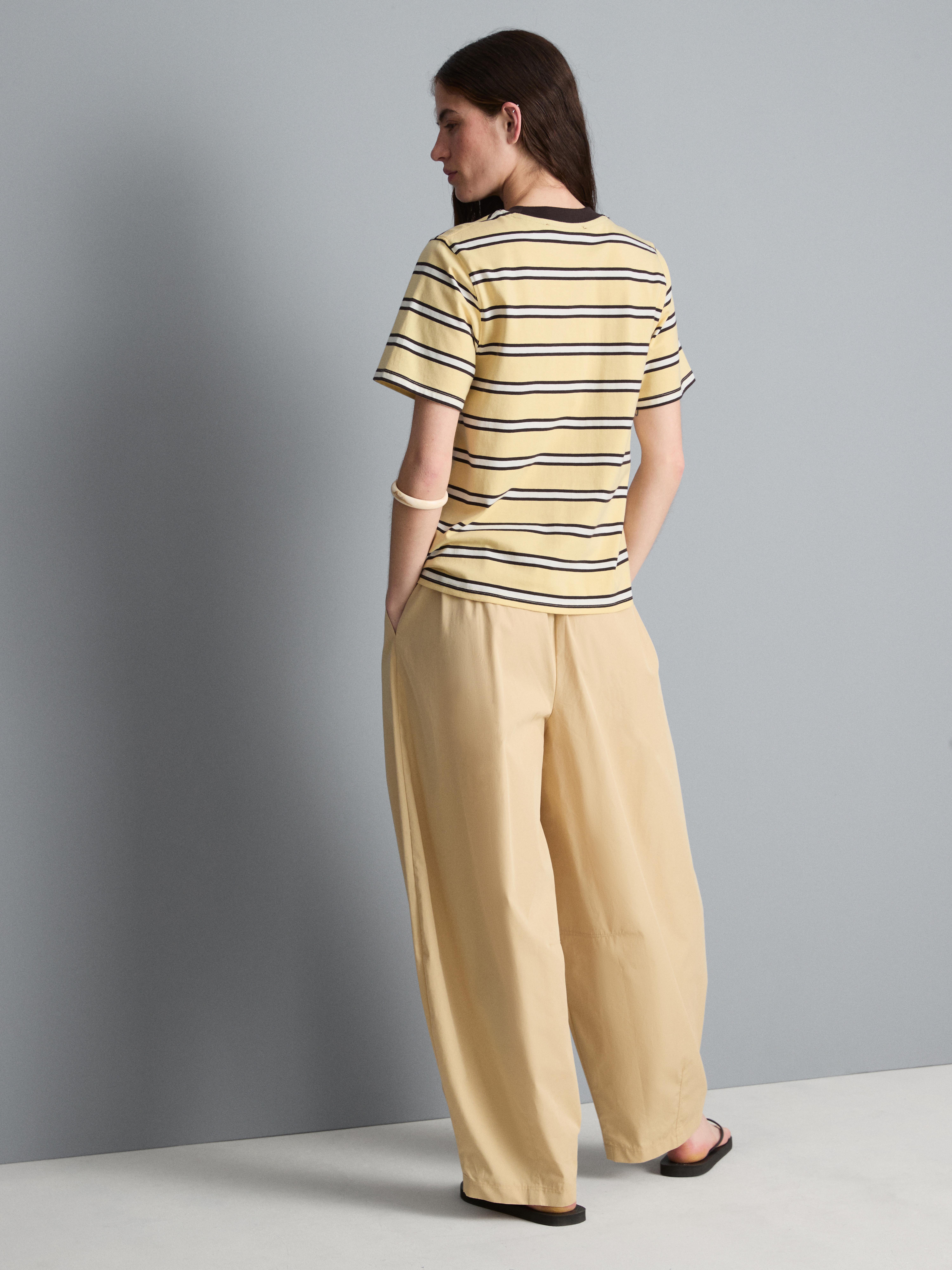 Ultiem katoenen T-shirt met ronde hals