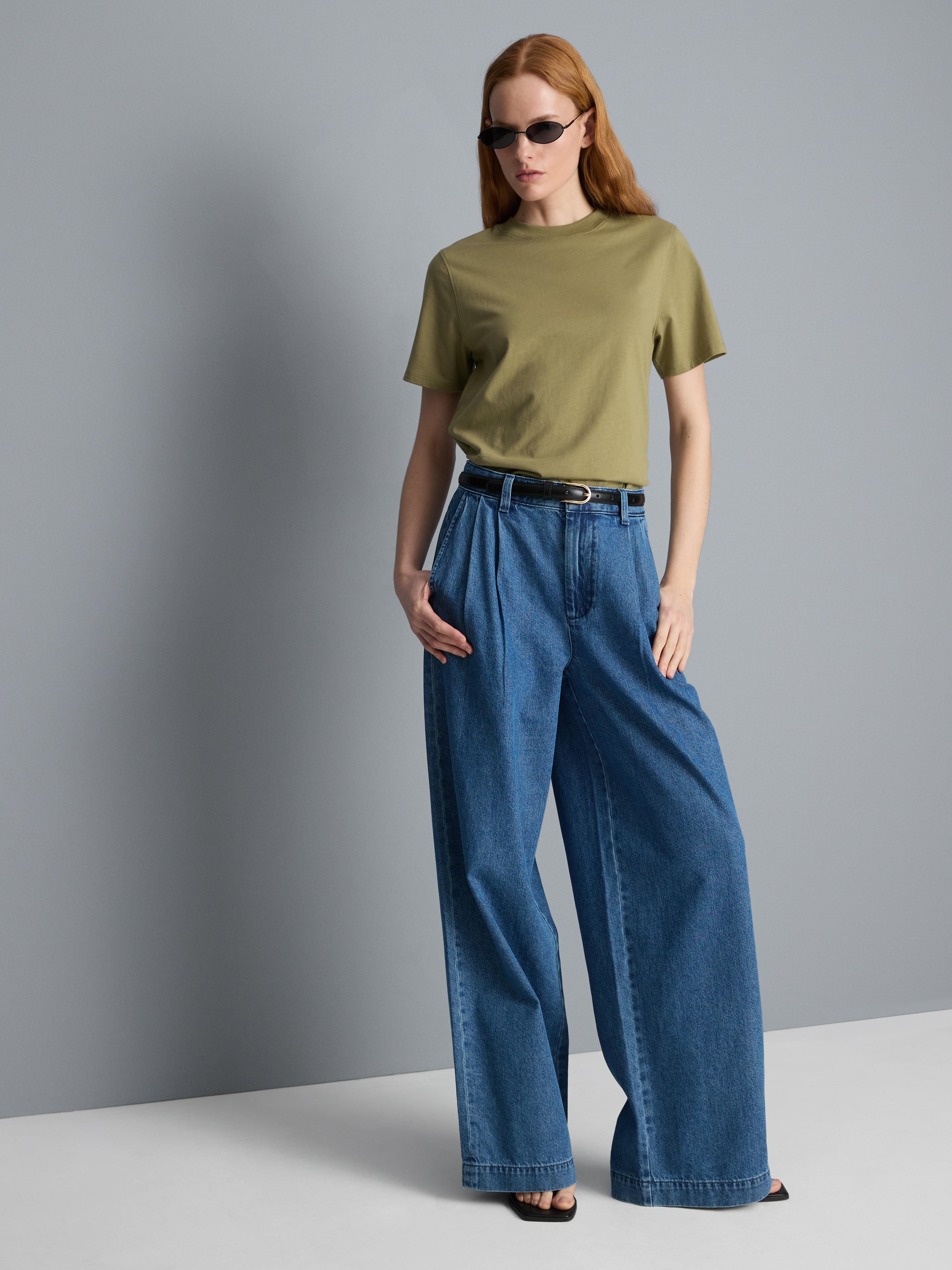 Ultimate Cotton Crew Neck Tee