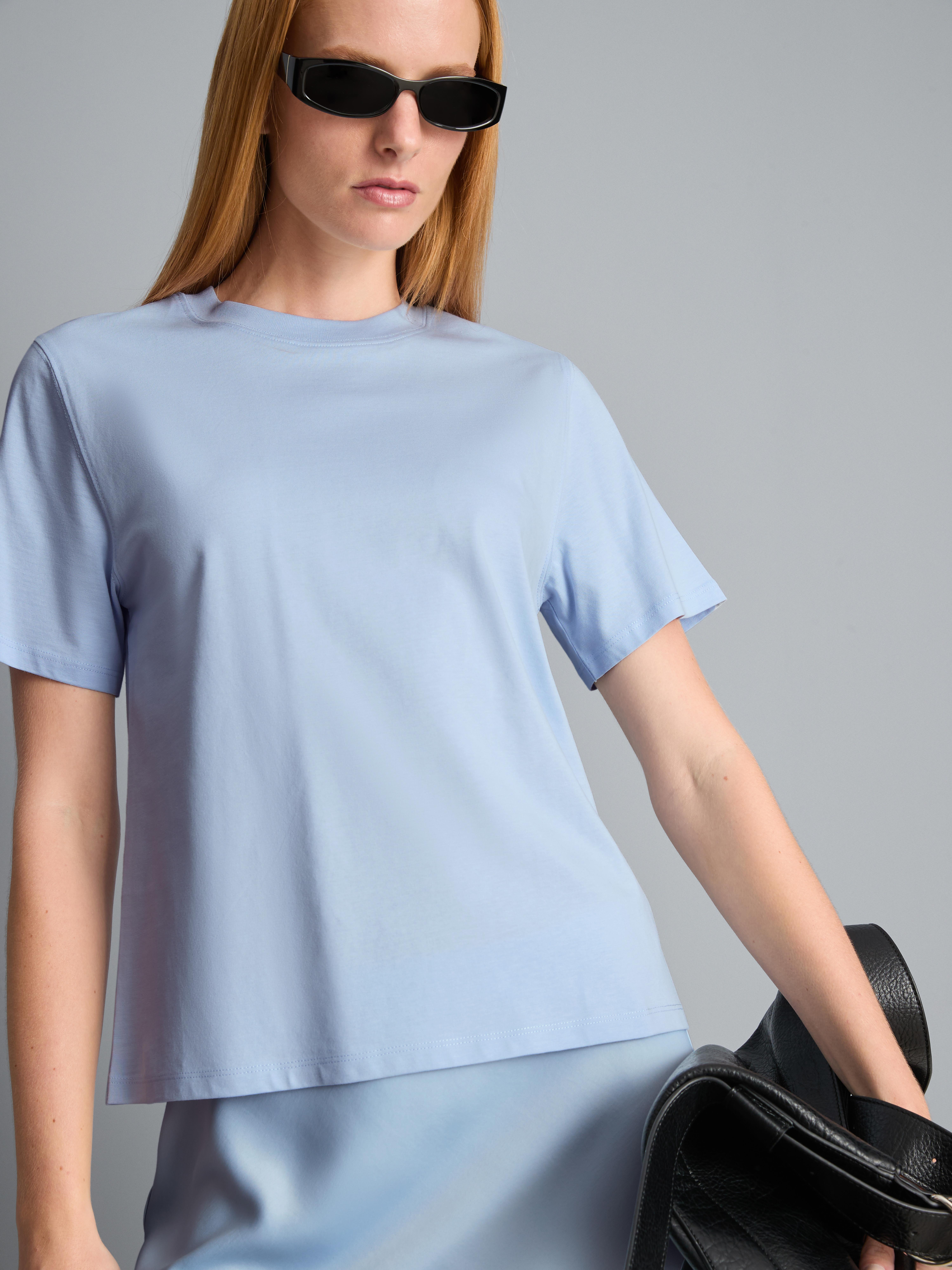 Camiseta de algodón con cuello redondo Ultimate