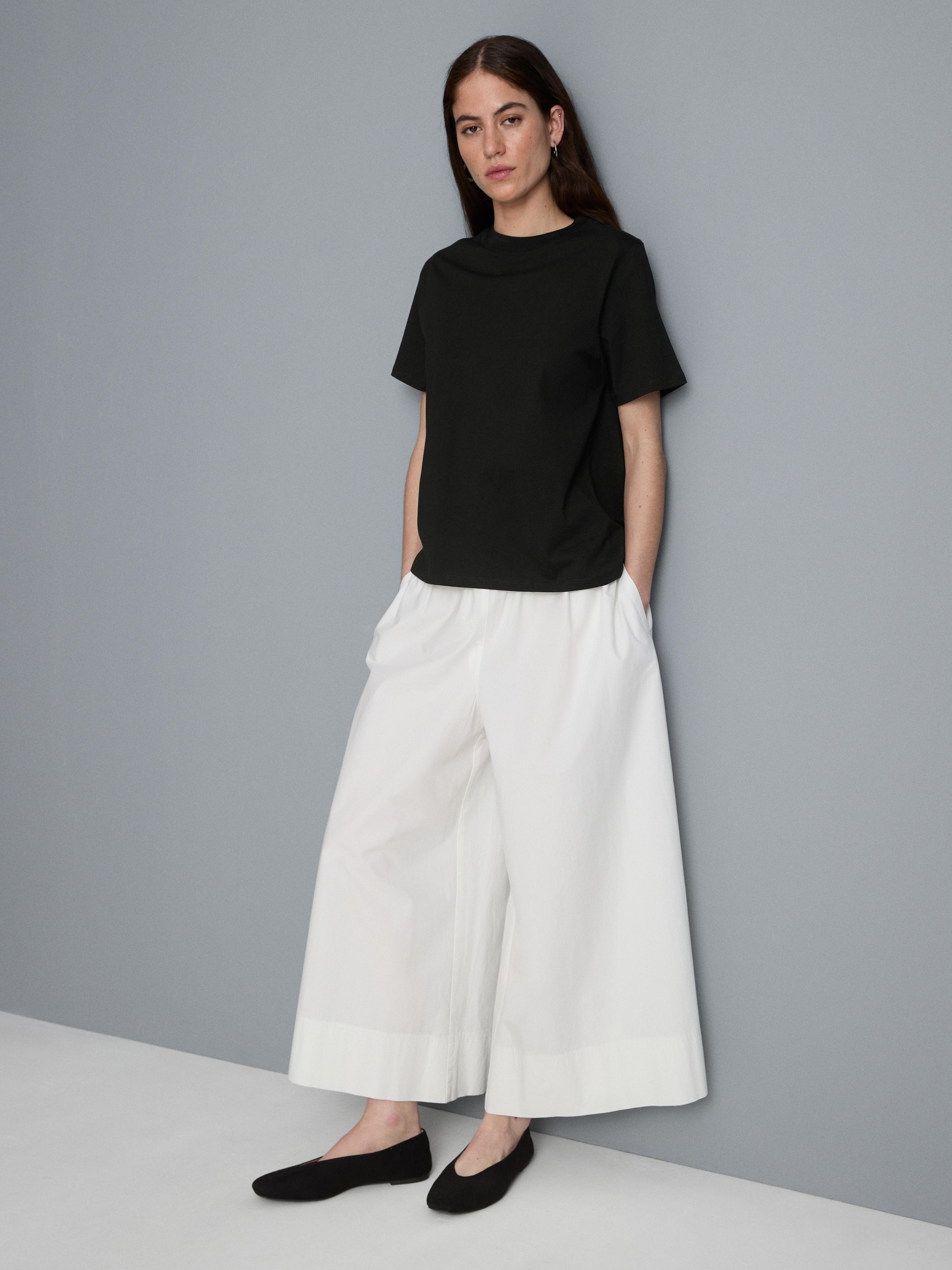 Ultimate Cotton Crew Neck Tee