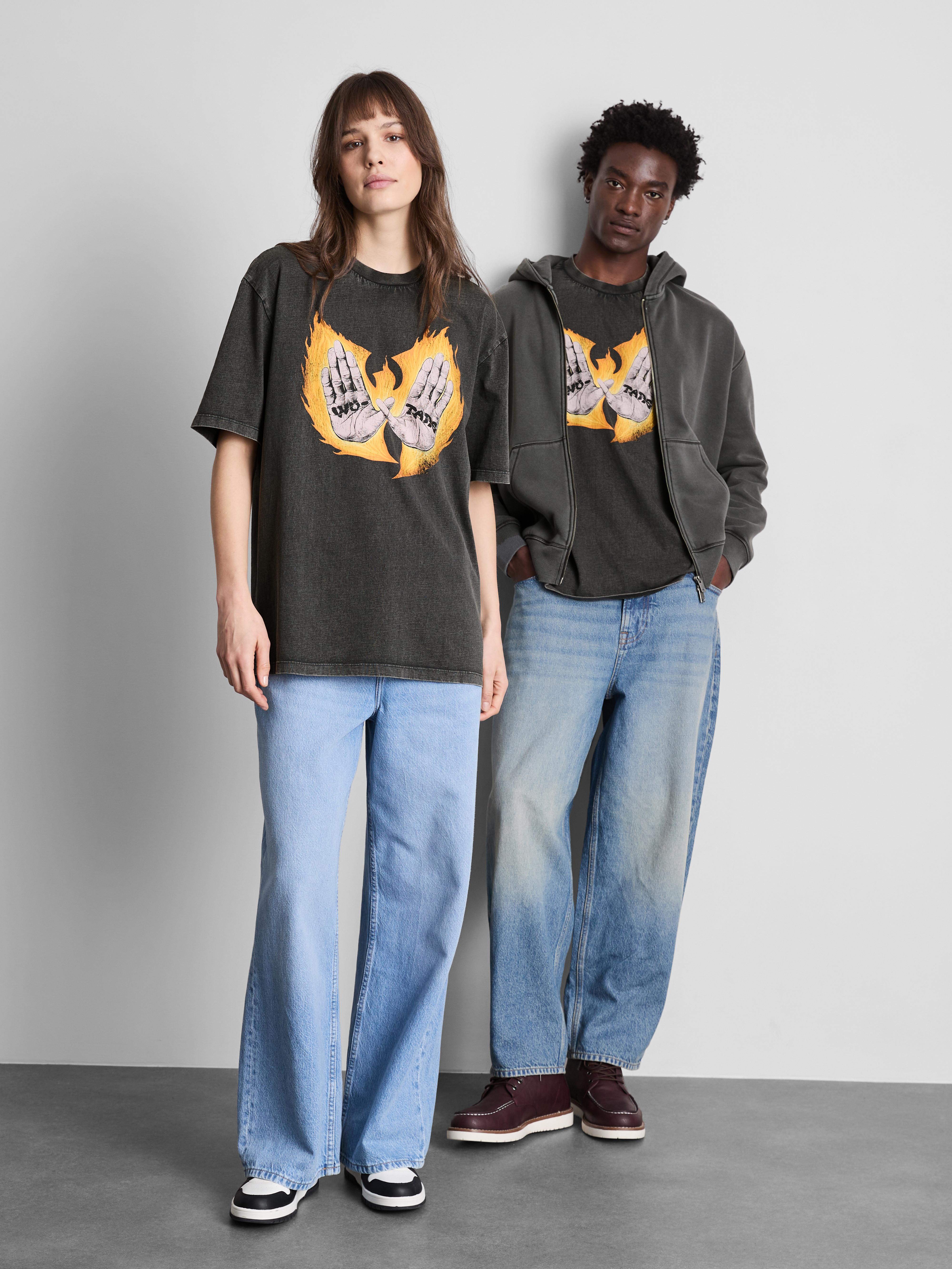 Kurzärmeliges „Wu-Tang Clan“ T-Shirt