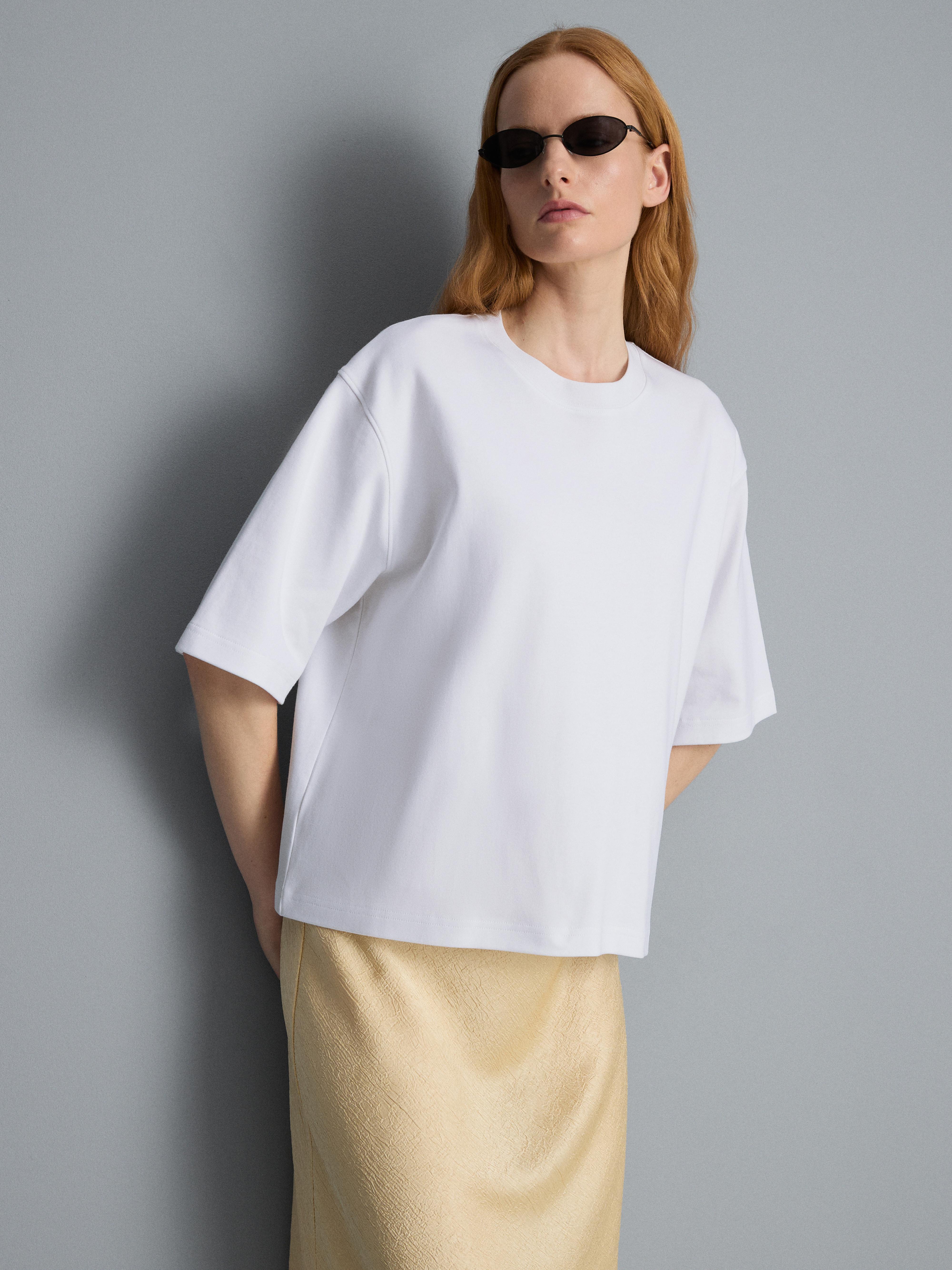 Camiseta extragrande de algodón