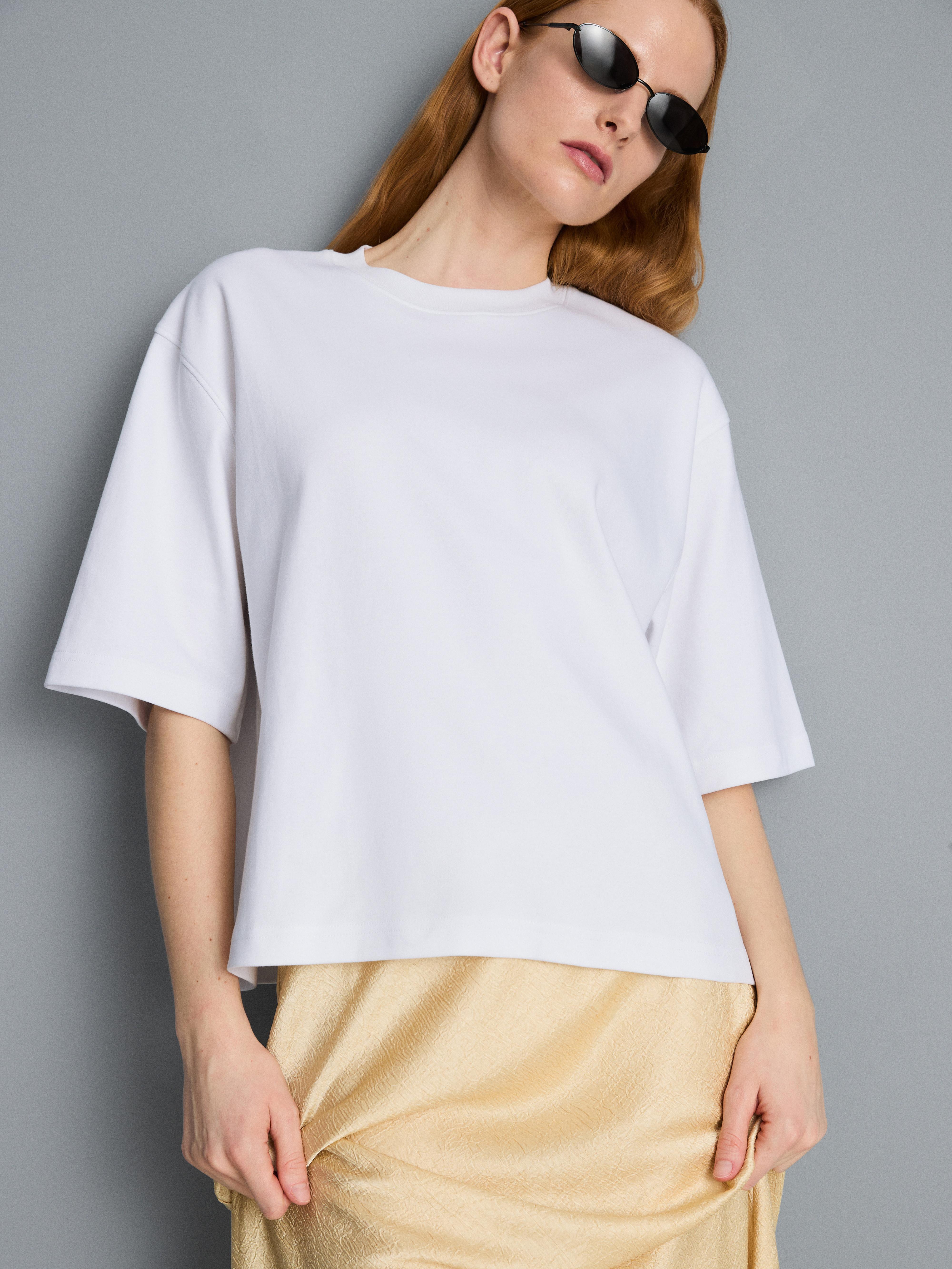 Camiseta extragrande de algodón