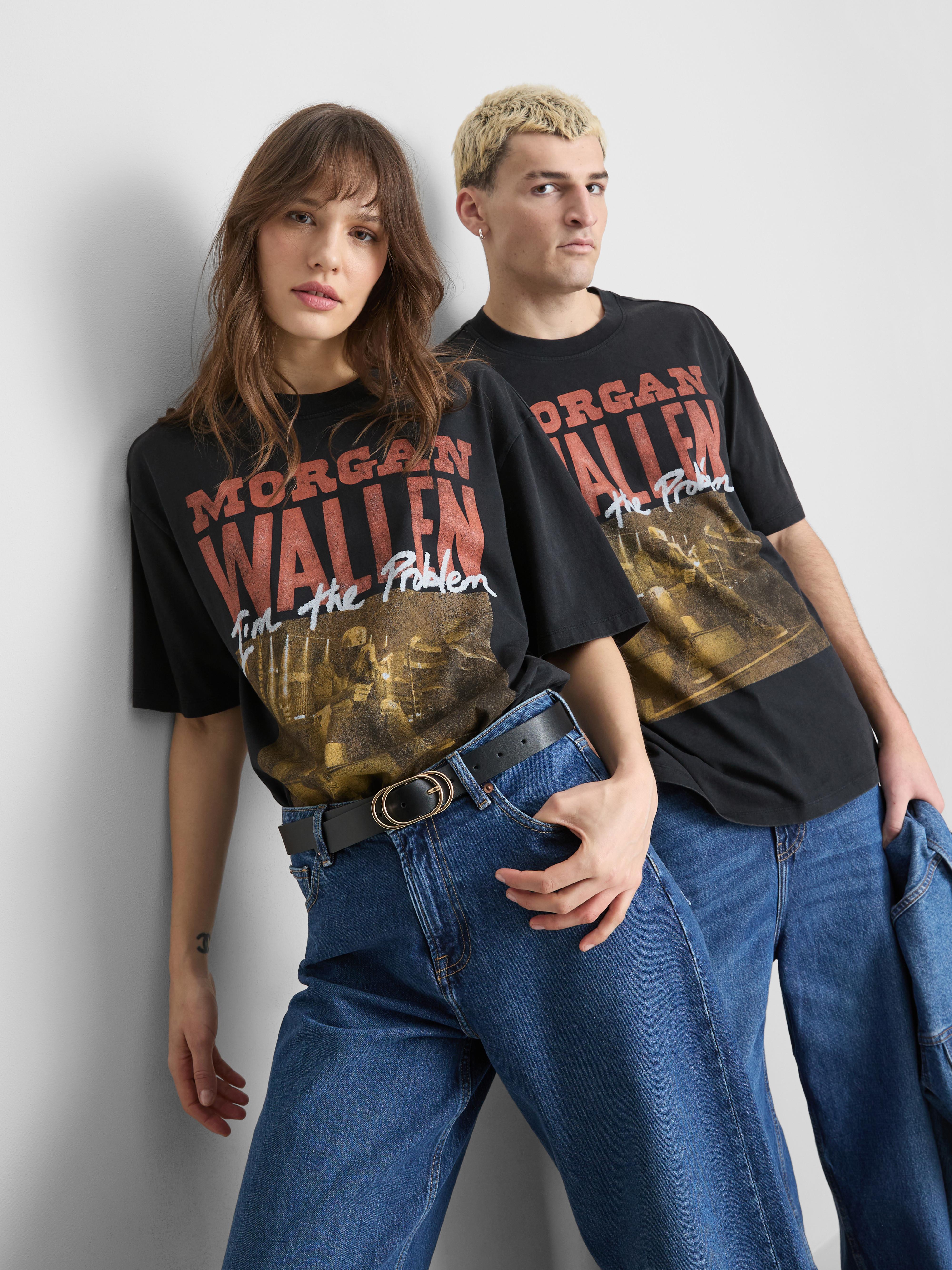 Relaxed Morgan Wallan Graphic Music Tee