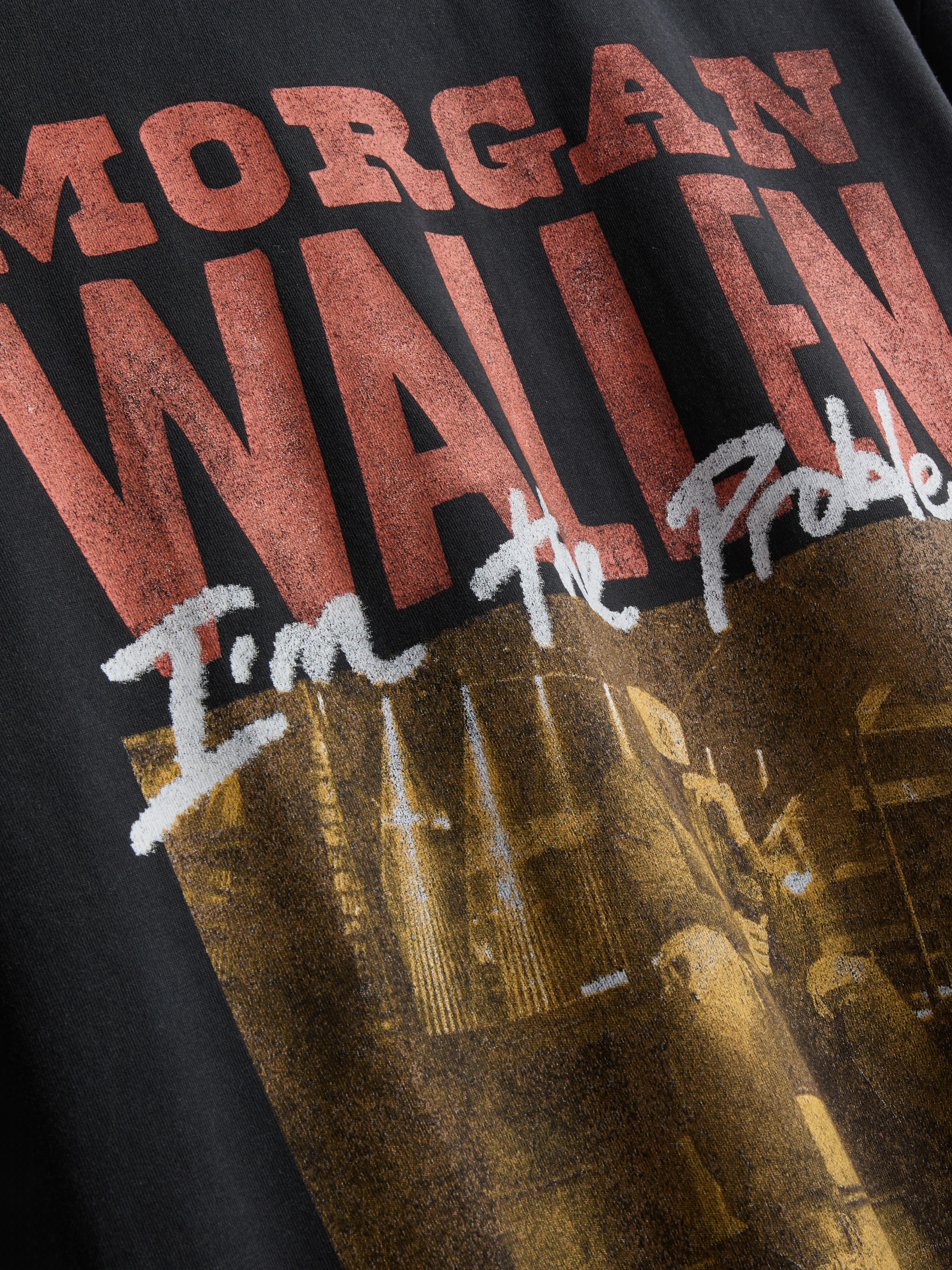 Relaxed Morgan Wallan Graphic Music Tee