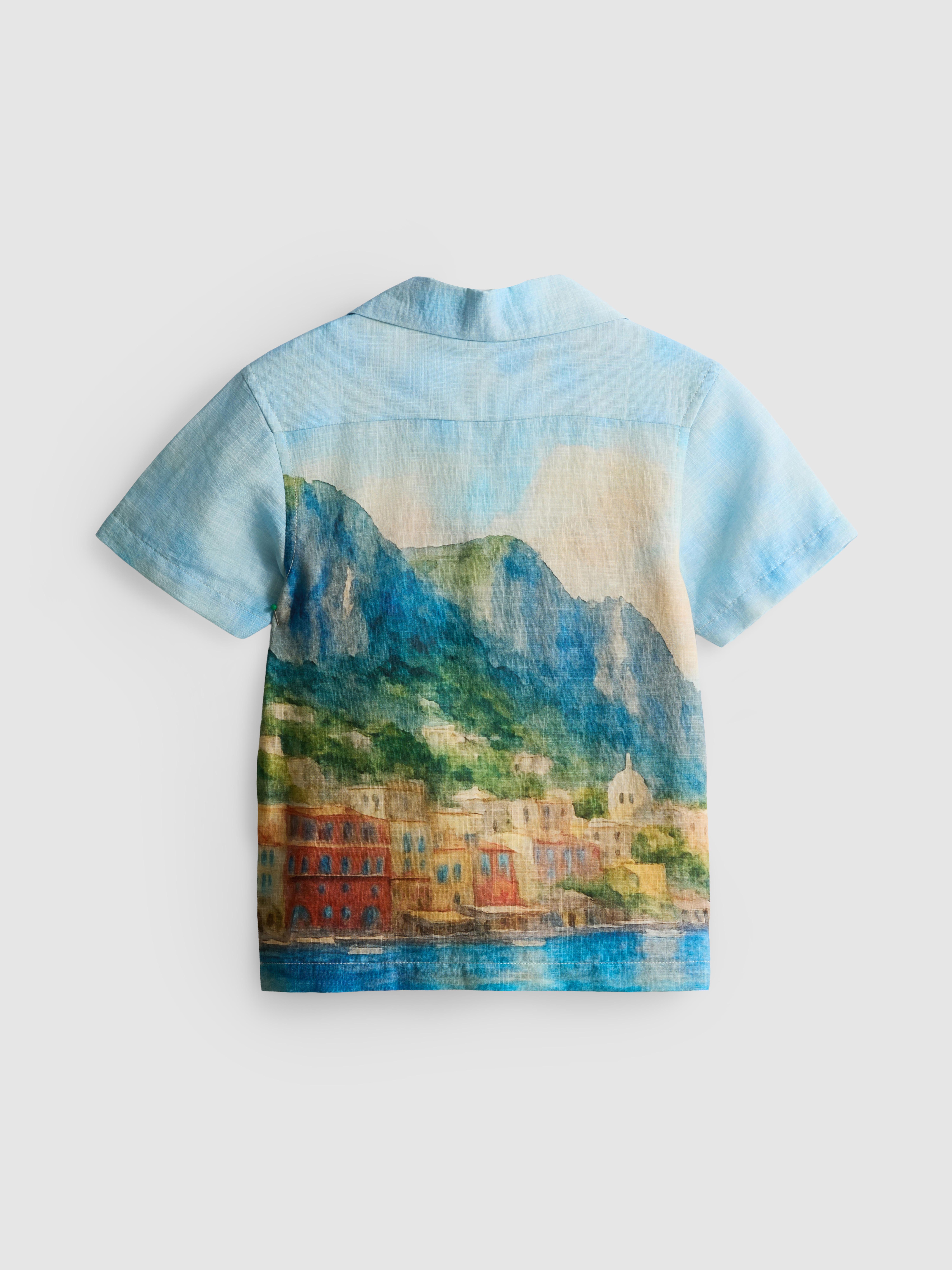 1-7yrs | Scenic Print Shirt