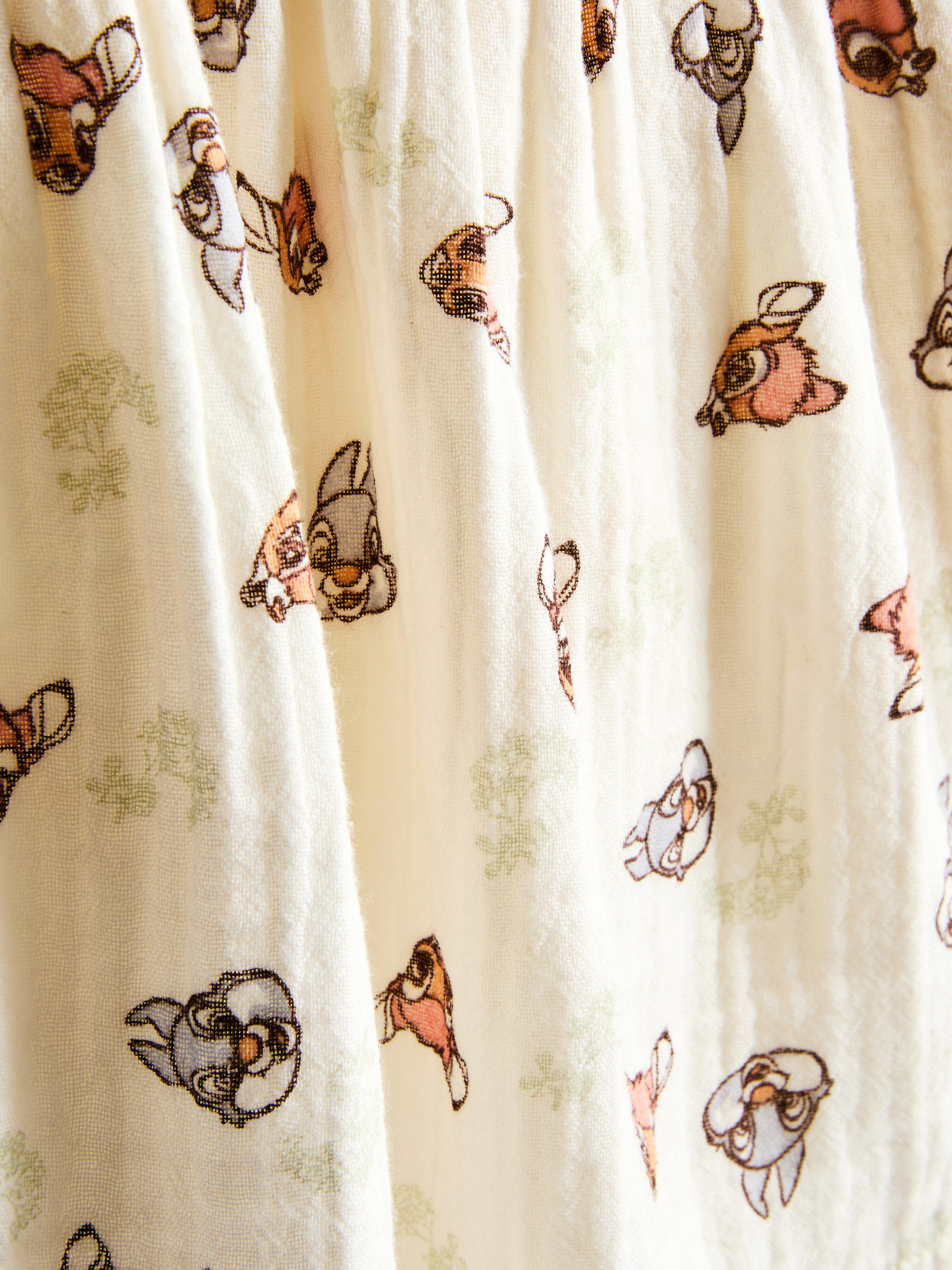 0–18 Monate | „Disney Bambi“ Kleid mit Puffärmeln für Neugeborene