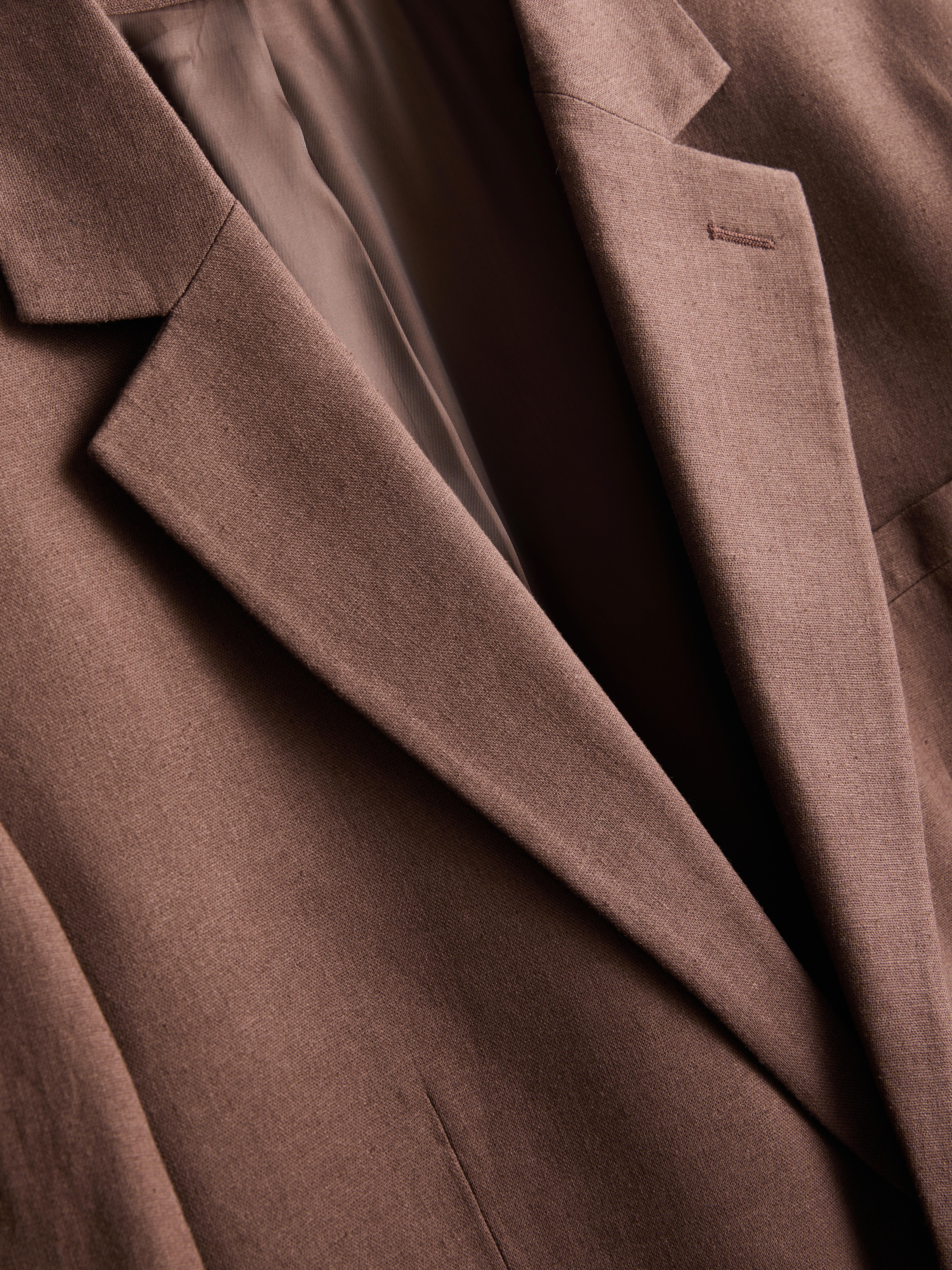 „The Edit“ Anzugjacke aus Leinengemisch