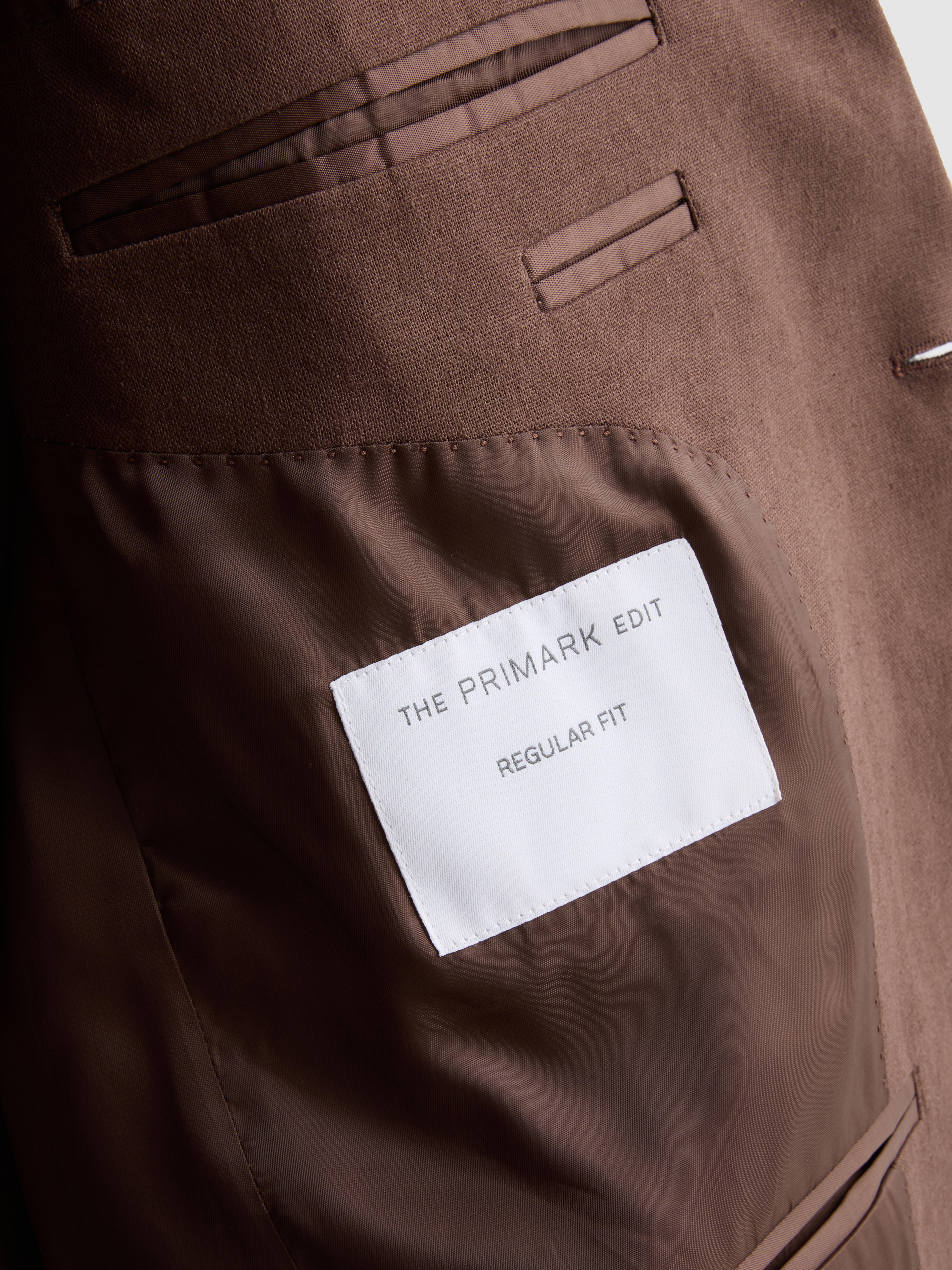 „The Edit“ Anzugjacke aus Leinengemisch