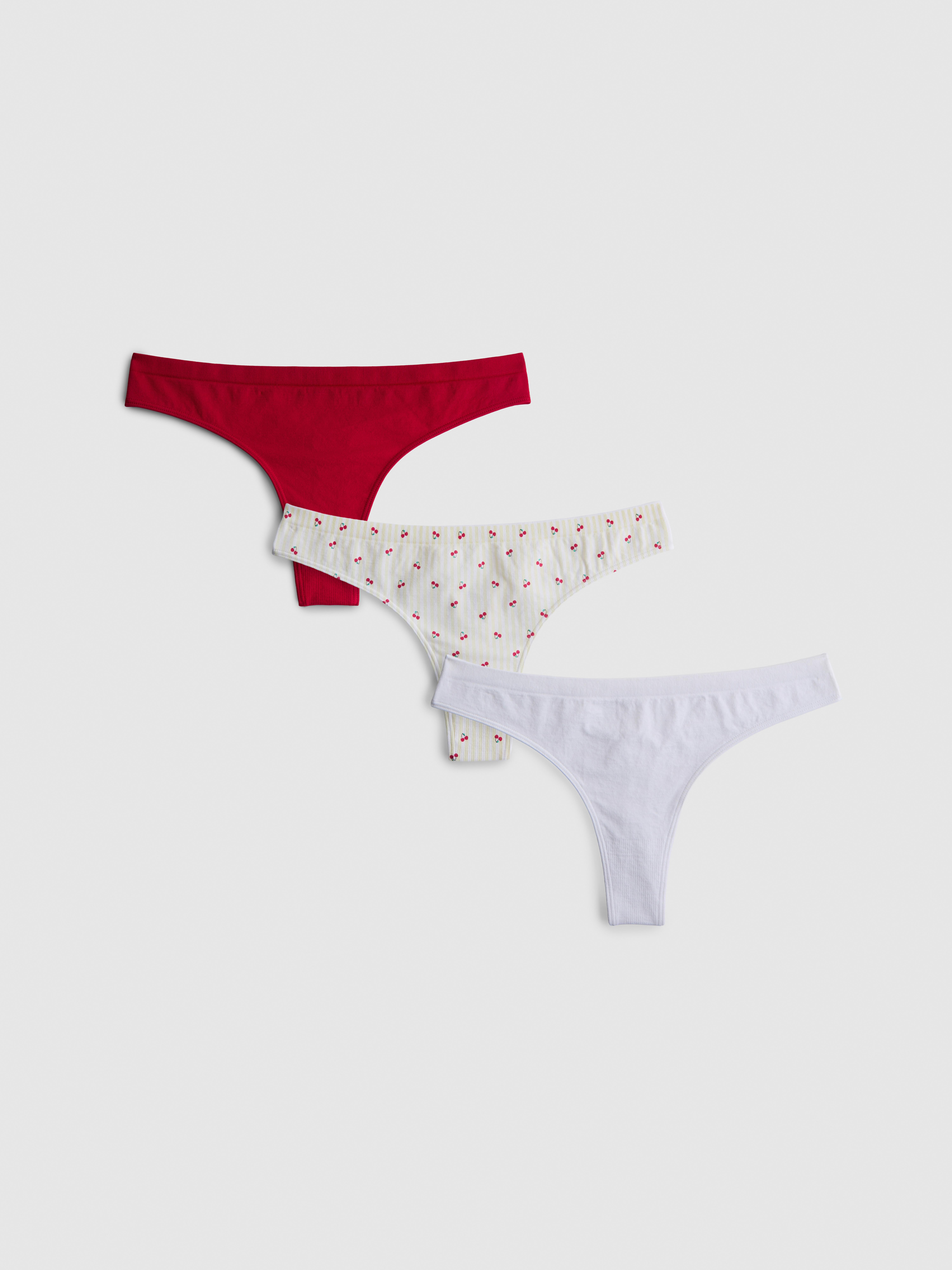 3pk Seamless Thongs