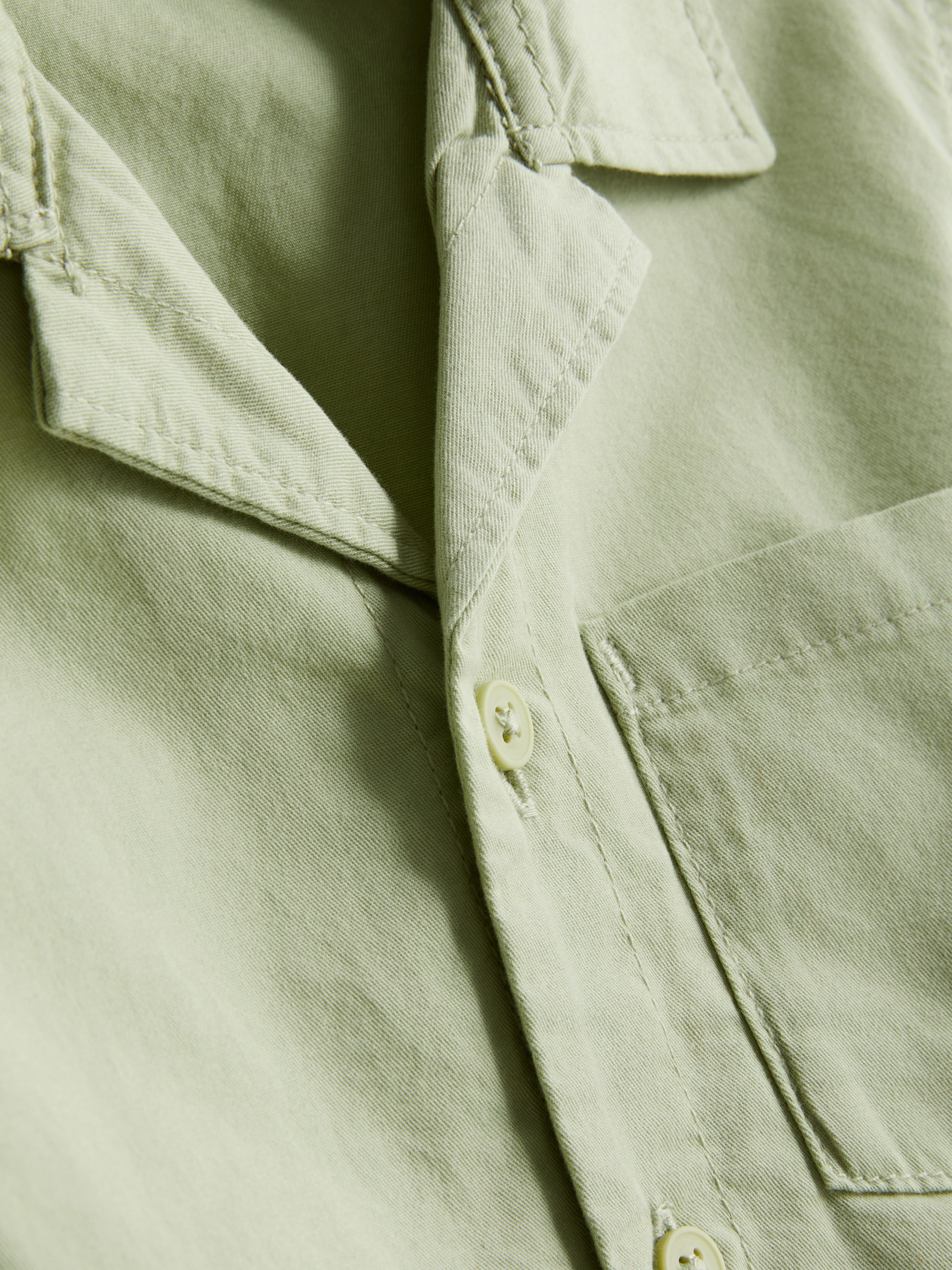 1-9yrs | Pure Cotton Button-Down Shirt and Shorts Set