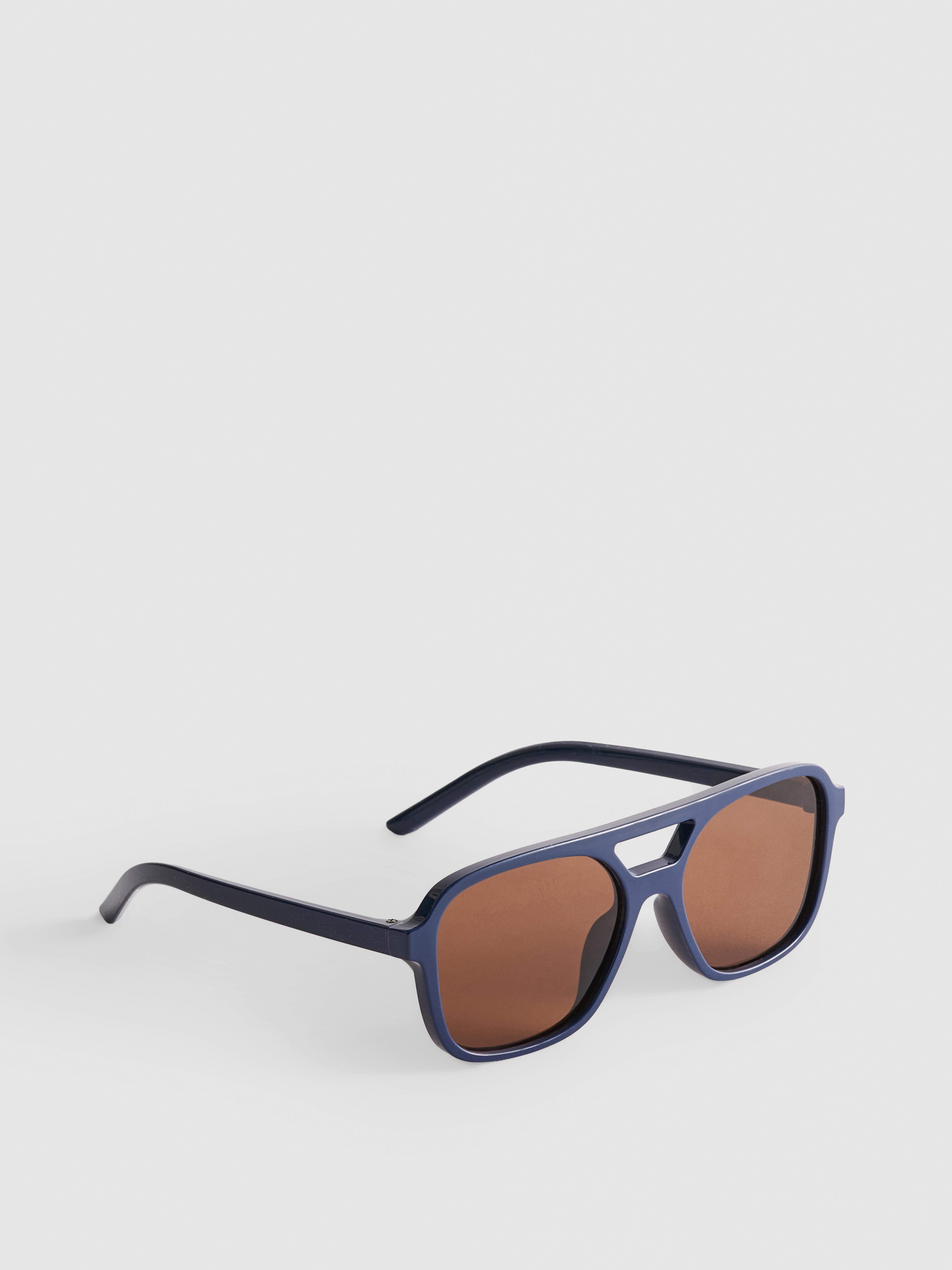 Tinted Lens Aviator-Style Sunglasses