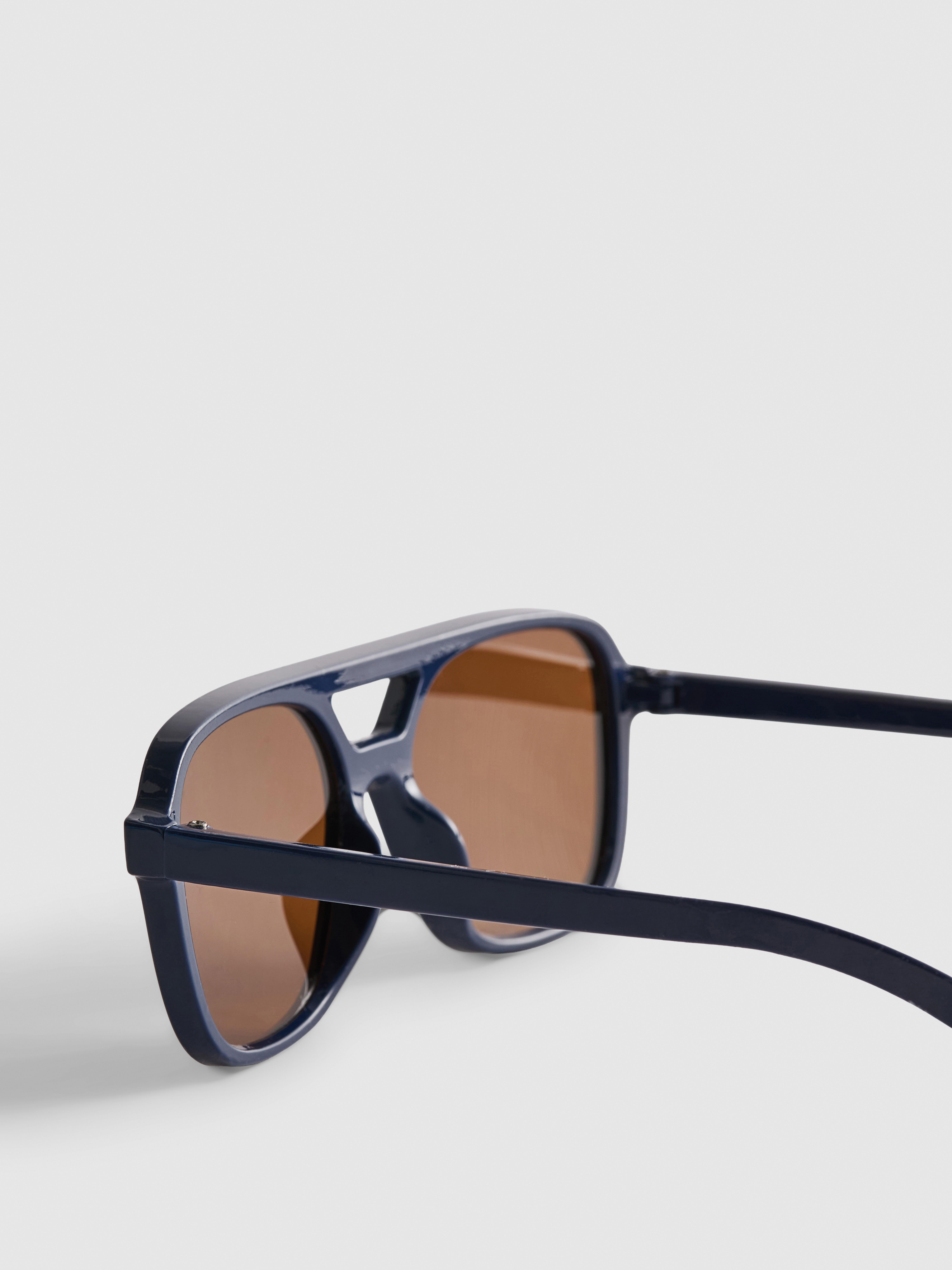 Tinted Lens Aviator-Style Sunglasses